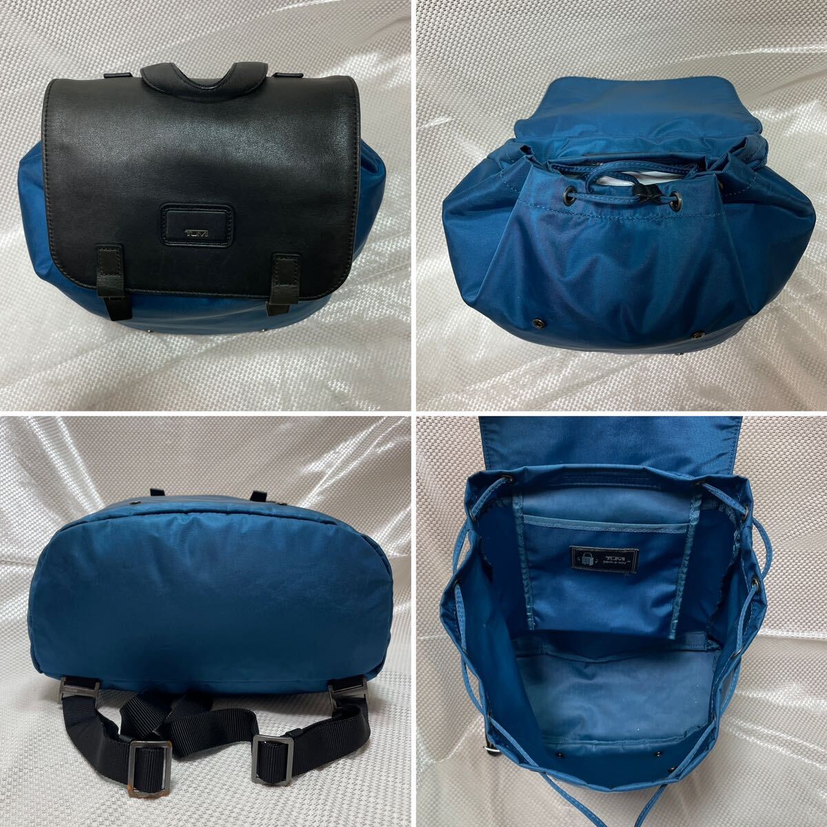 良品】TUMI pack-a-way トゥミ 軽量リュックサック コンパクト 良品】TUMI pack-a-way トゥミ 軽量リュックサック コンパクト