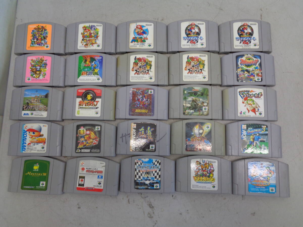 C1428 任天堂 N64 ニンテンドー64 ソフト　25個 ①Y-3