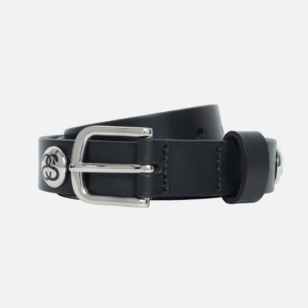 L-XL stussy SS-LINK STUDDED BELT Black ステューシーベルト L-XL stussy SS-LINK STUDDED BELT Black ステューシーベルト