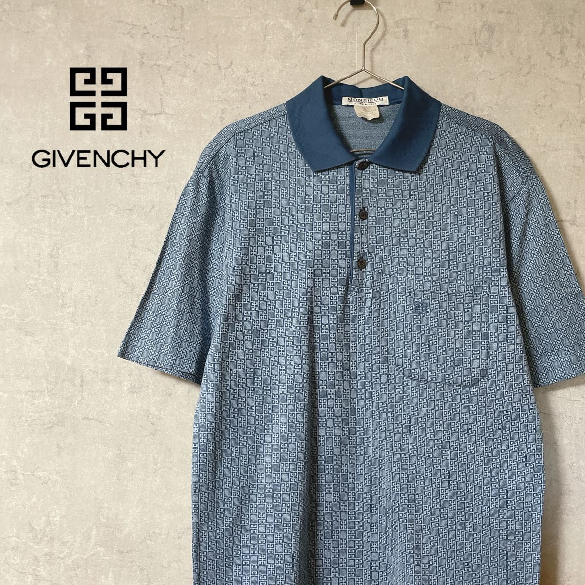 GIVENCHY ジバンシー 90s ビンテージ ポロシャツ 半袖|Yahoo GIVENCHY ジバンシー 90s ビンテージ ポロシャツ 半袖|Yahoo