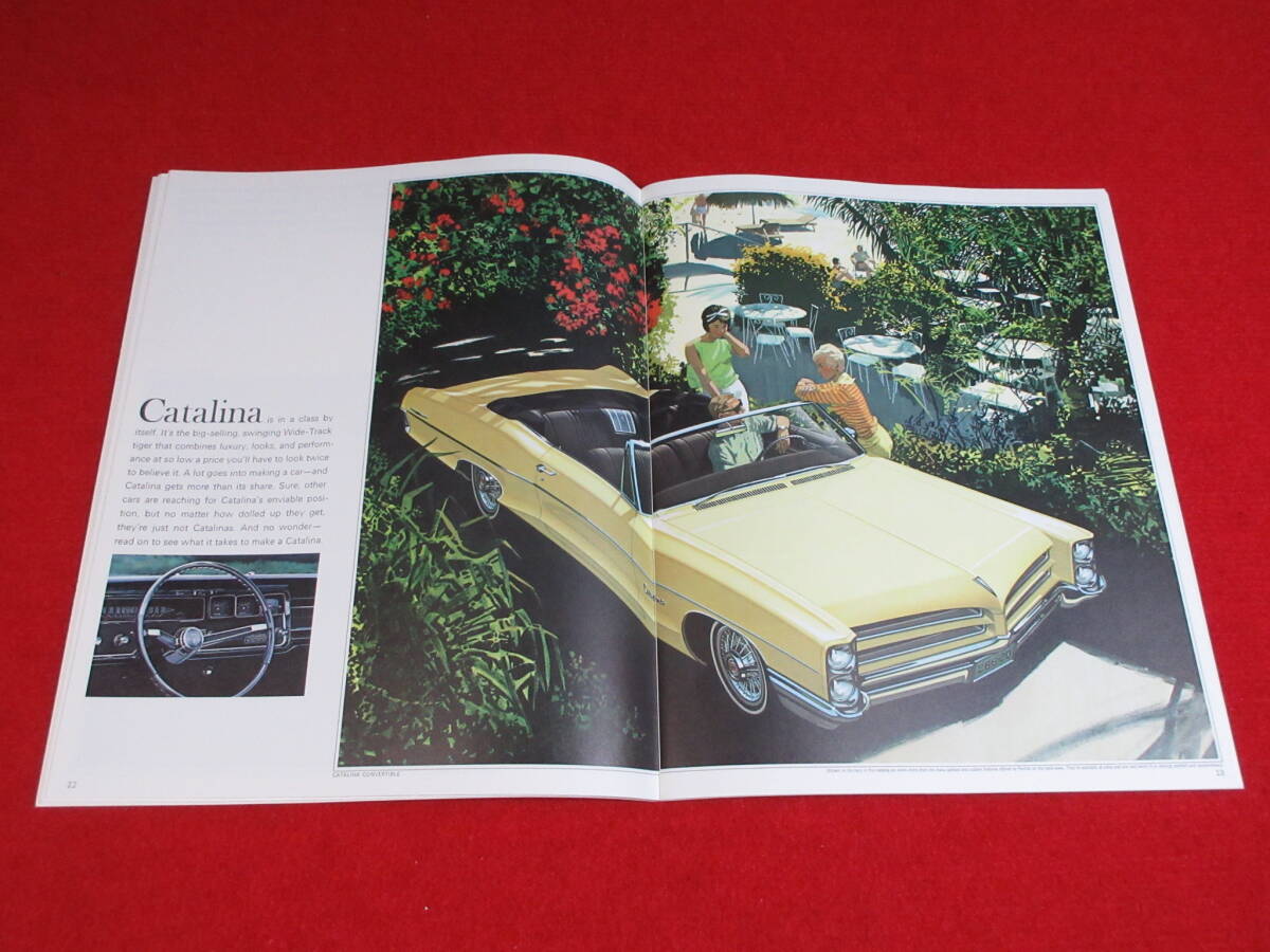 ! GM PONTIAC 1966 Showa era 41 large size catalog!