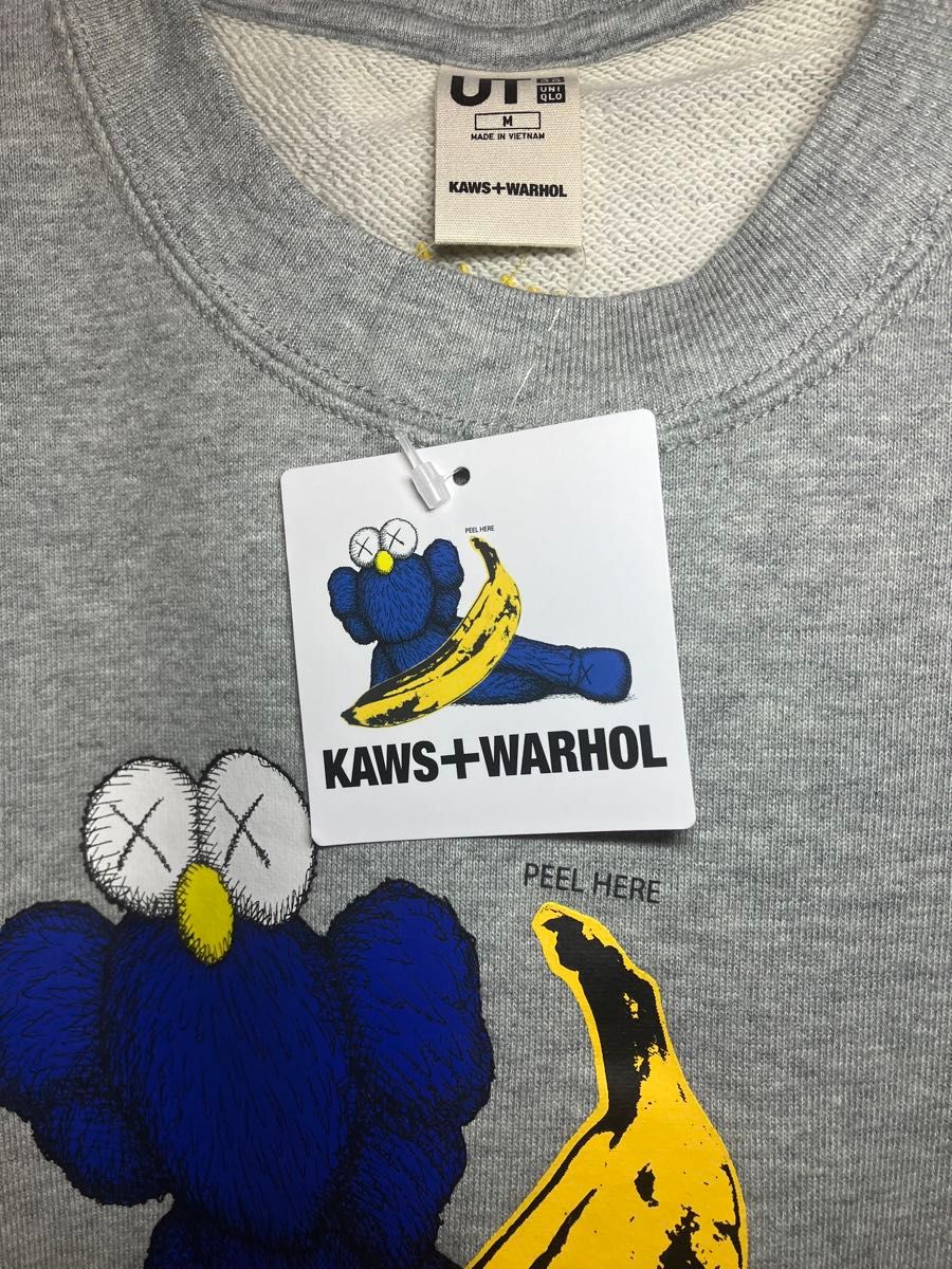 KAWS +WARHOL UNIQLO コラボ スウェット シャツ|Yahoo!フリマ KAWS +WARHOL UNIQLO コラボ スウェット シャツ|Yahoo!フリマ