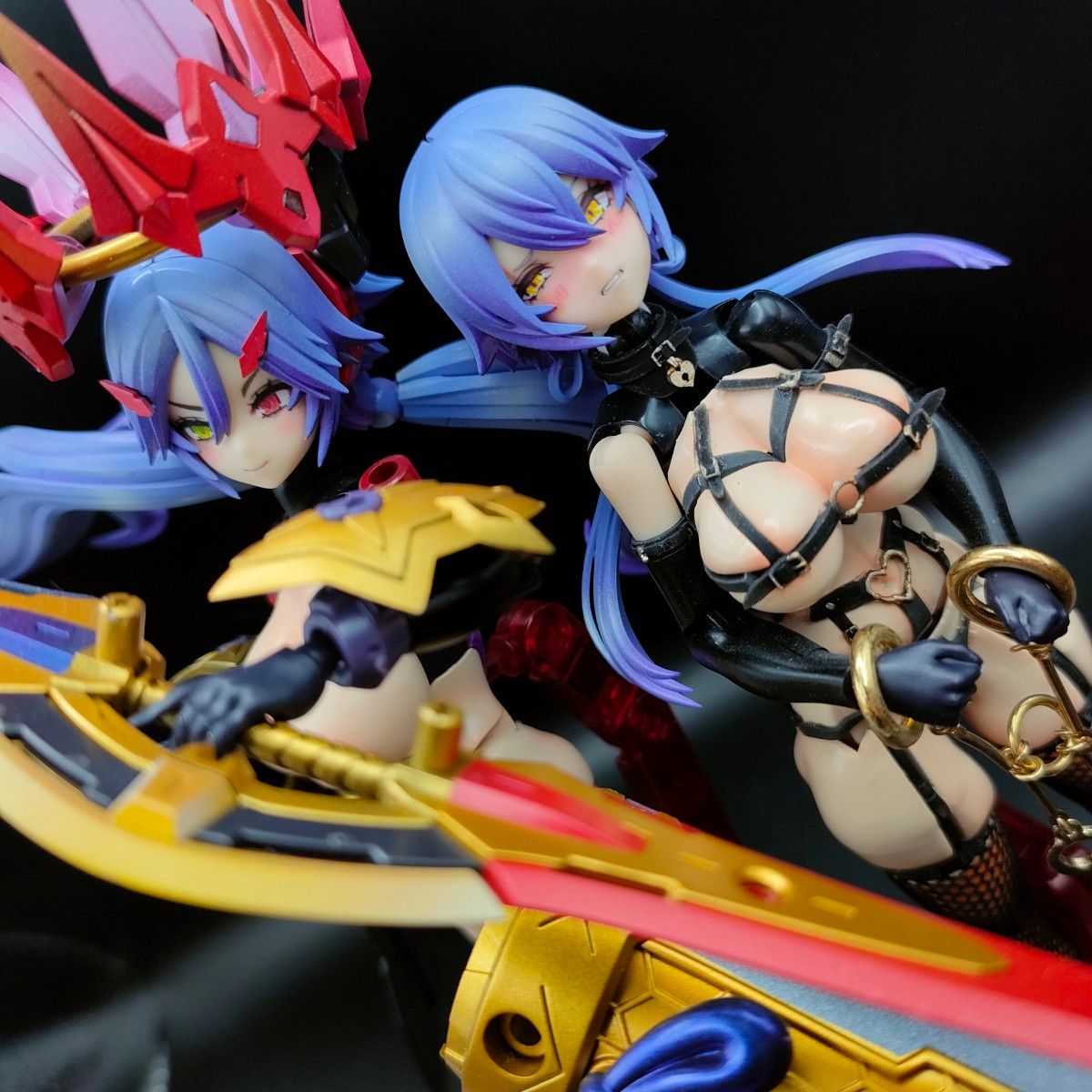 メガミデバイス 皇巫 スサノヲ 闇堕ち調教 レガリア【塗装完成品 メガミデバイス 皇巫 スサノヲ 闇堕ち調教 レガリア【塗装完成品