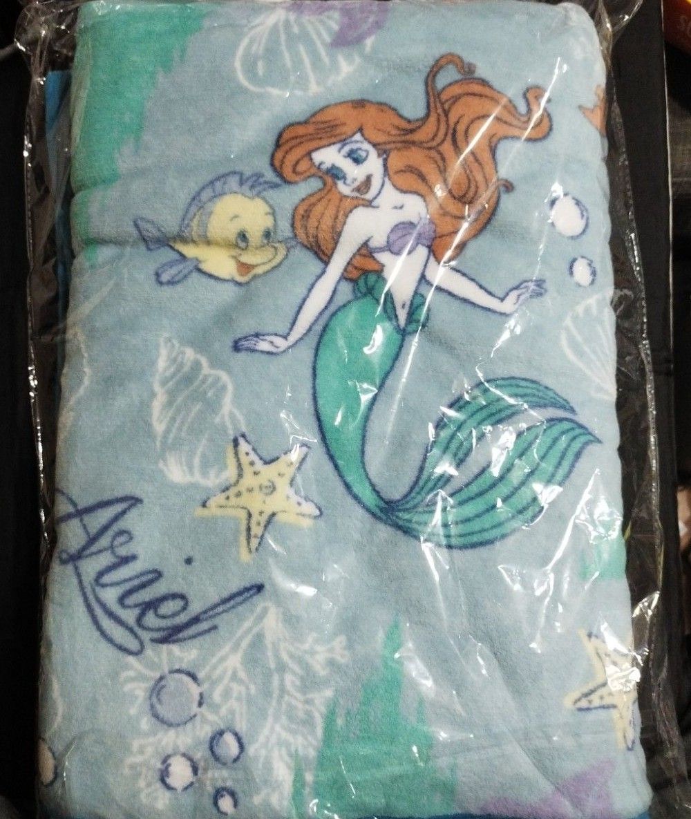 アリエル　ブランケット　ディズニープリンセス ディズニー プリンセス リトルマーメイド アリエル ウォーターカラー