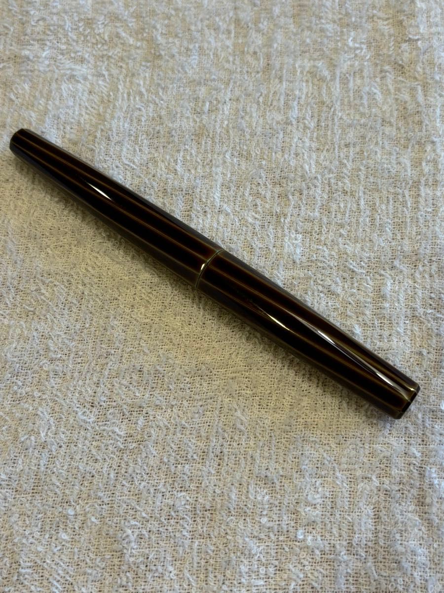 NAKAYA 中屋万年筆 シガーモデル 十角ツイスト 碧溜 ペン先 細字 NAKAYA 中屋万年筆 シガーモデル 十角ツイスト 碧溜 ペン先 細字
