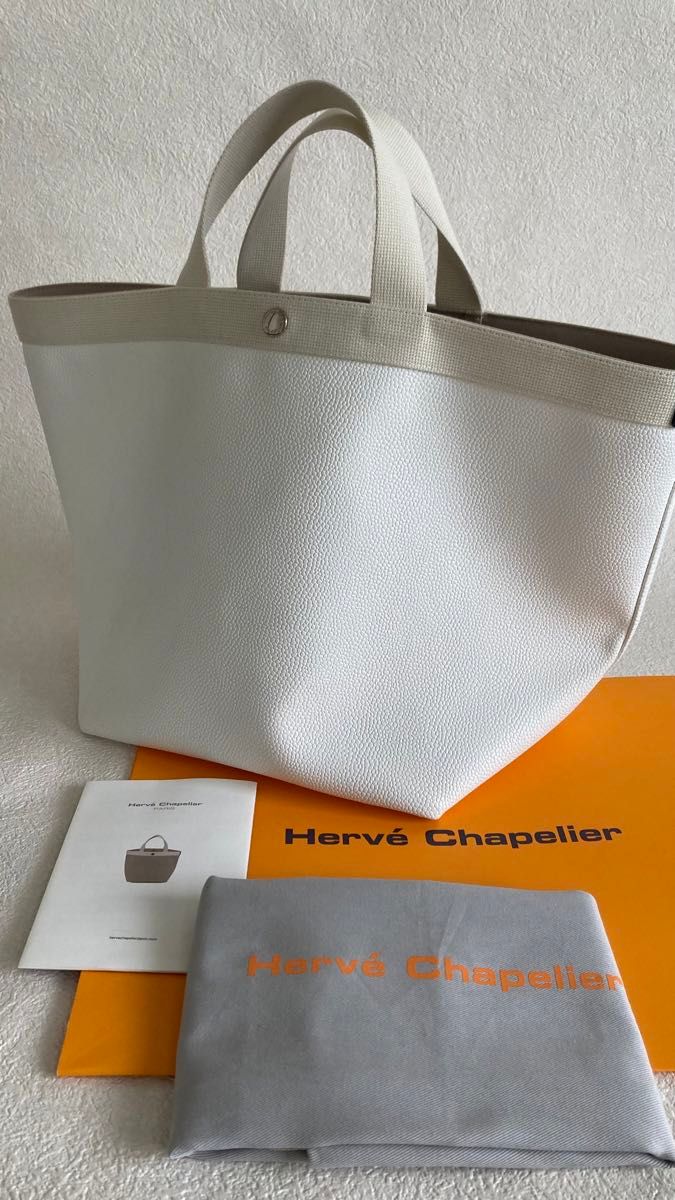 超美品 エルベシャプリエ 725GP ブラン イヴォワール ノワール 超美品 エルベシャプリエ 725GP ブラン イヴォワール ノワール