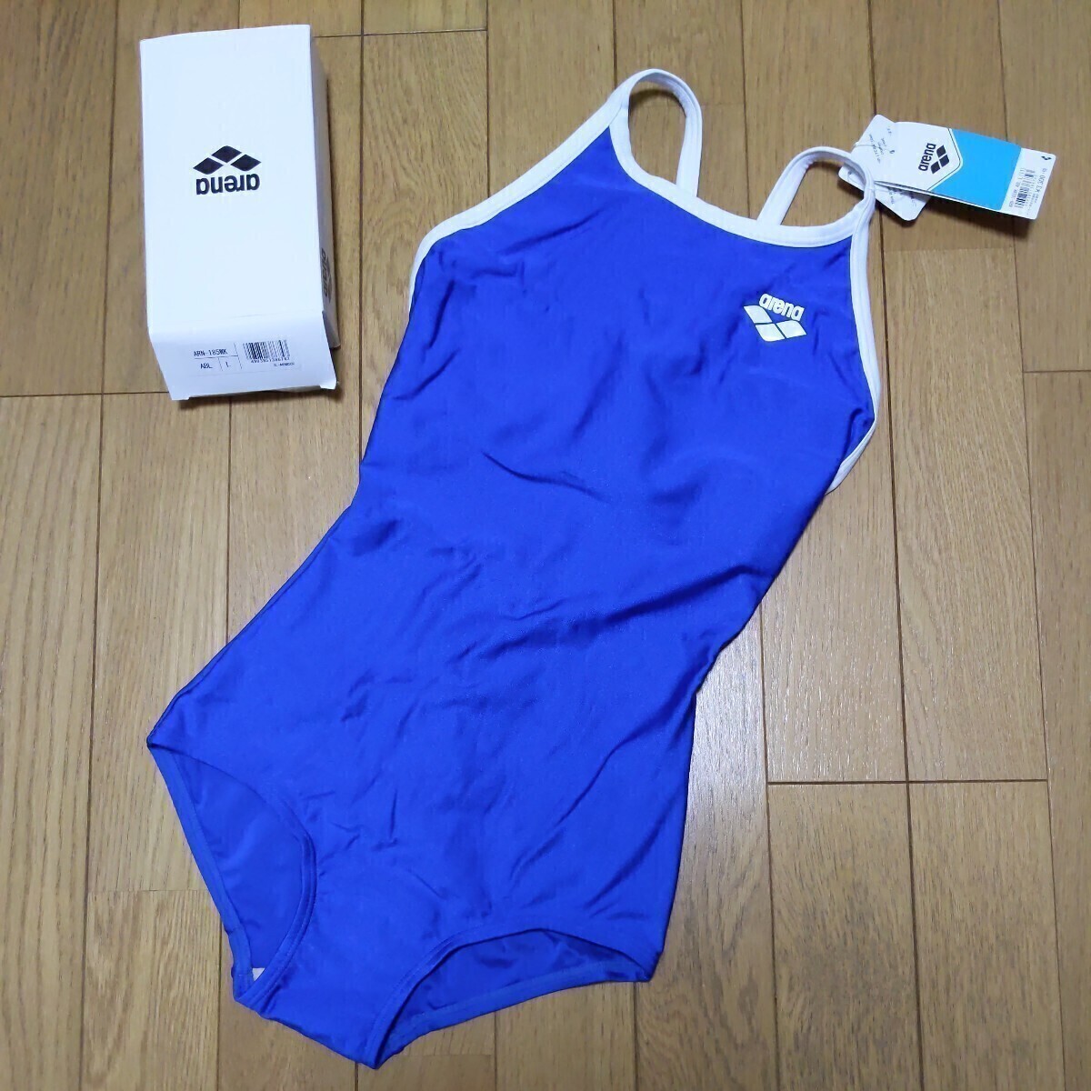 タグ付き未使用 ARN-185WK Lサイズ ABL パイピング 光沢 ブルー タグ付き未使用 ARN-185WK Lサイズ ABL パイピング 光沢 ブルー