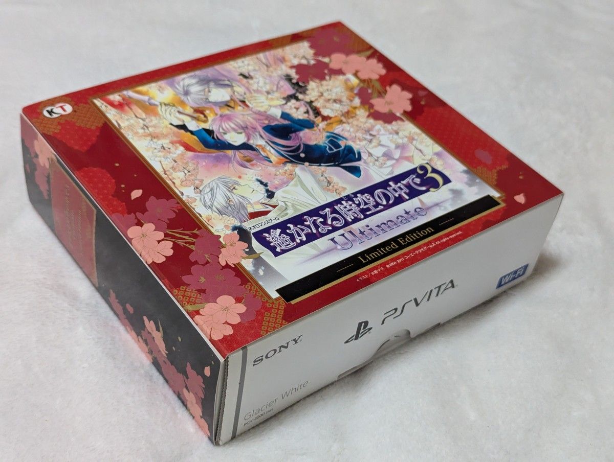 未使用】PS Vita 本体『遙かなる時空の中で3 Ultimate』の発売 未使用】PS Vita 本体『遙かなる時空の中で3 Ultimate』の発売