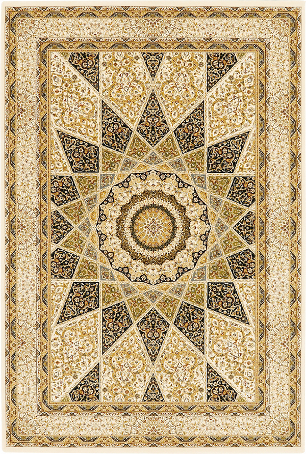ジュウタン カーペット ラグ 240×340cm ディアマンテ ベージュ色 ジュウタン カーペット ラグ 240×340cm ディアマンテ ベージュ色