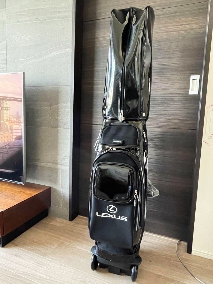 レクサス キャディバッグ キャスター付 新品 LEXUS 正規品 レクサス キャディバッグ キャスター付 新品 LEXUS 正規品