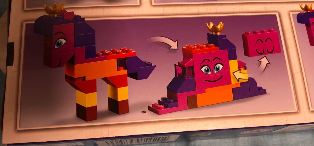 正規品 希少 LEGO レゴ ザ・ムービー2 わがまま女王 馬 スーザン ミニフィグ セット LEGO MOV IE フィギュア ブロック_画像4