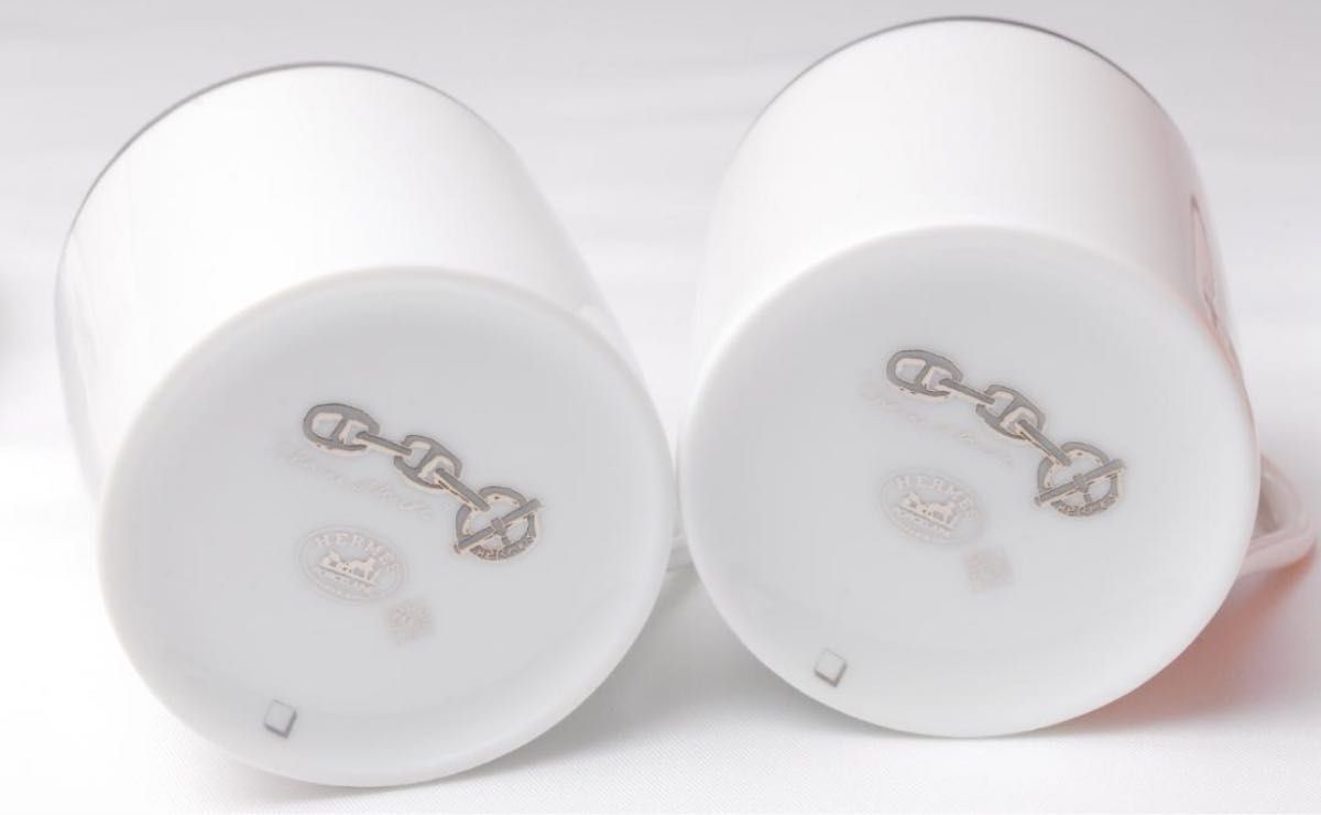 未使用 エルメス デミタスカップ&ソーサー シェーヌダンクル 4 未使用 エルメス デミタスカップ&ソーサー シェーヌダンクル 4