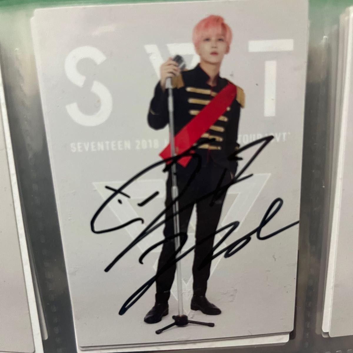 SEVENTEEN サイン ジョンハン 本・音楽・ゲーム SEVENTEEN サイン ジョンハン 本・音楽・ゲーム
