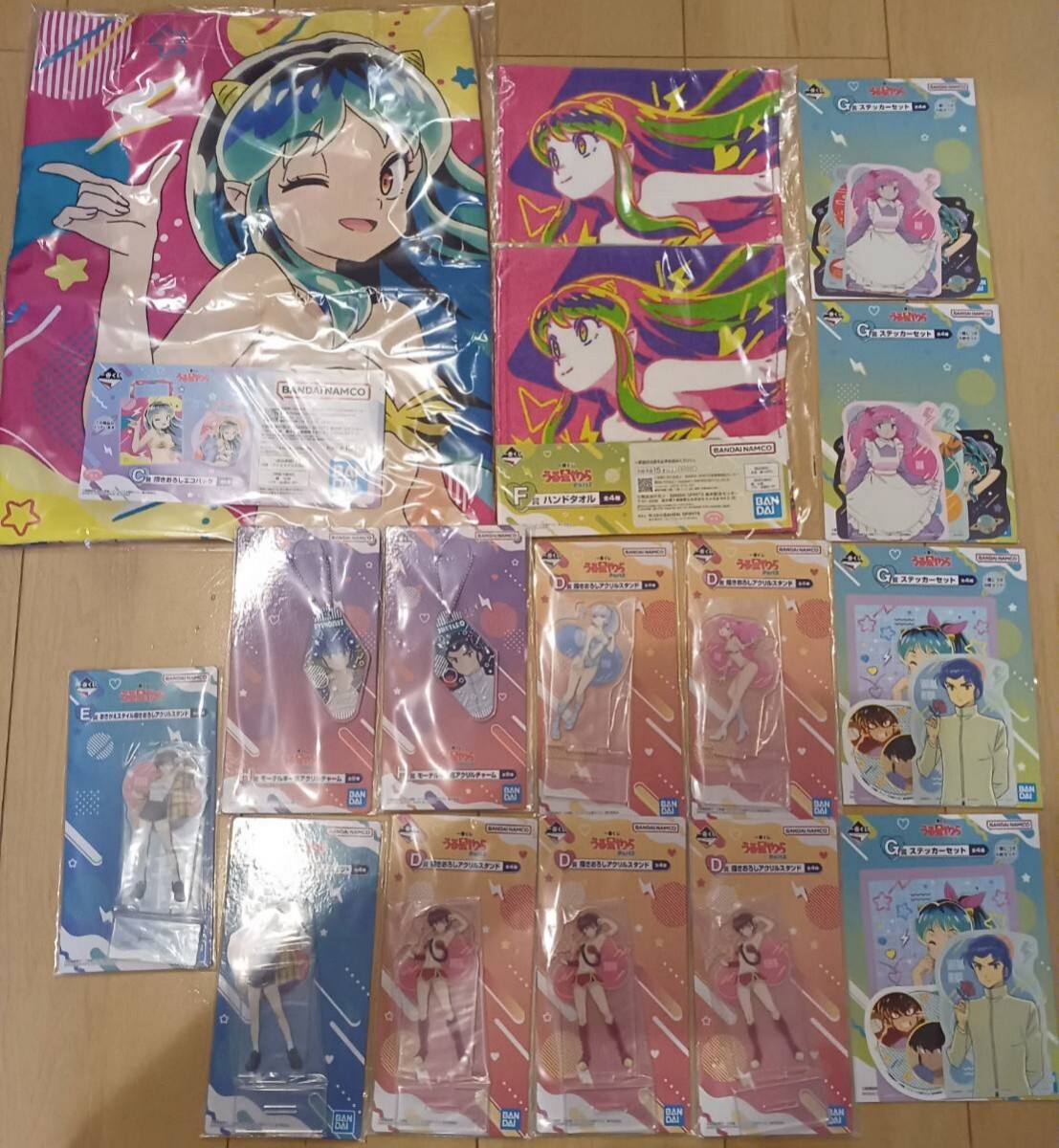 一番くじ うる星やつら Part2 下位賞 16点 セット 新品 未開封 一番くじ うる星やつら Part2 下位賞 16点 セット 新品 未開封