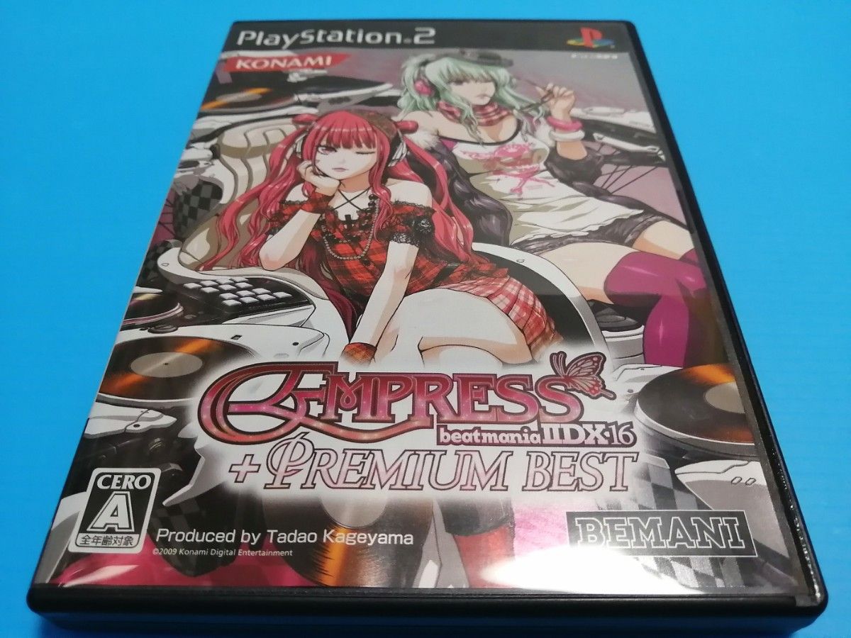 PS2 ソフト beatmania IIDX 16 EMPRESS + PREMIUM BEST PS2 ソフト beatmania IIDX 16 EMPRESS + PREMIUM BEST