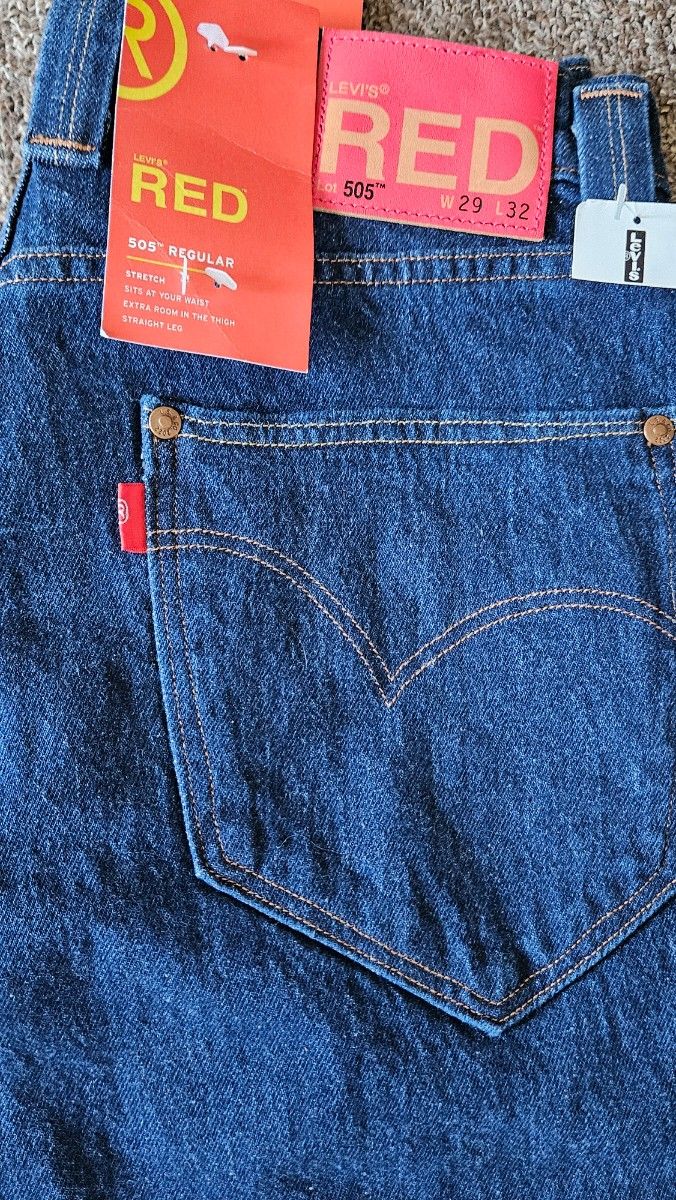 リーバイス レッド Levi's RED 505レギュラーストレート W29 w74 リーバイス レッド Levi's RED 505レギュラーストレート W29 w74