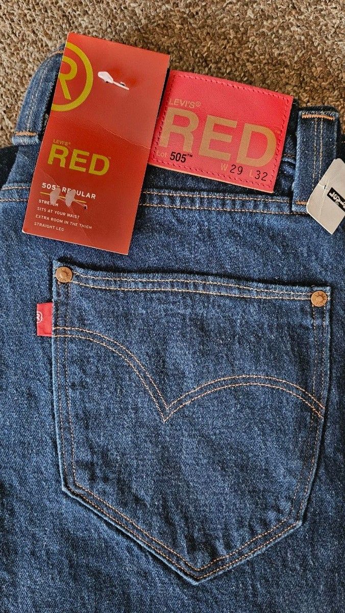 リーバイス レッド Levi's RED 505レギュラーストレート W29 w74 リーバイス レッド Levi's RED 505レギュラーストレート W29 w74