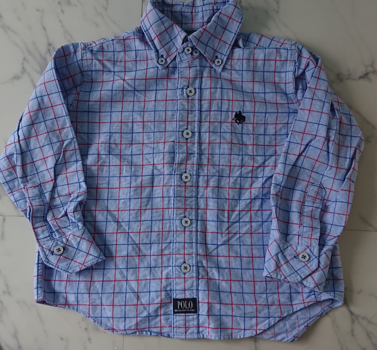 POLO RALPH LAUREN ポロラルフローレン キッズ 男の子 長(zhǎng)袖シャツ 110cm