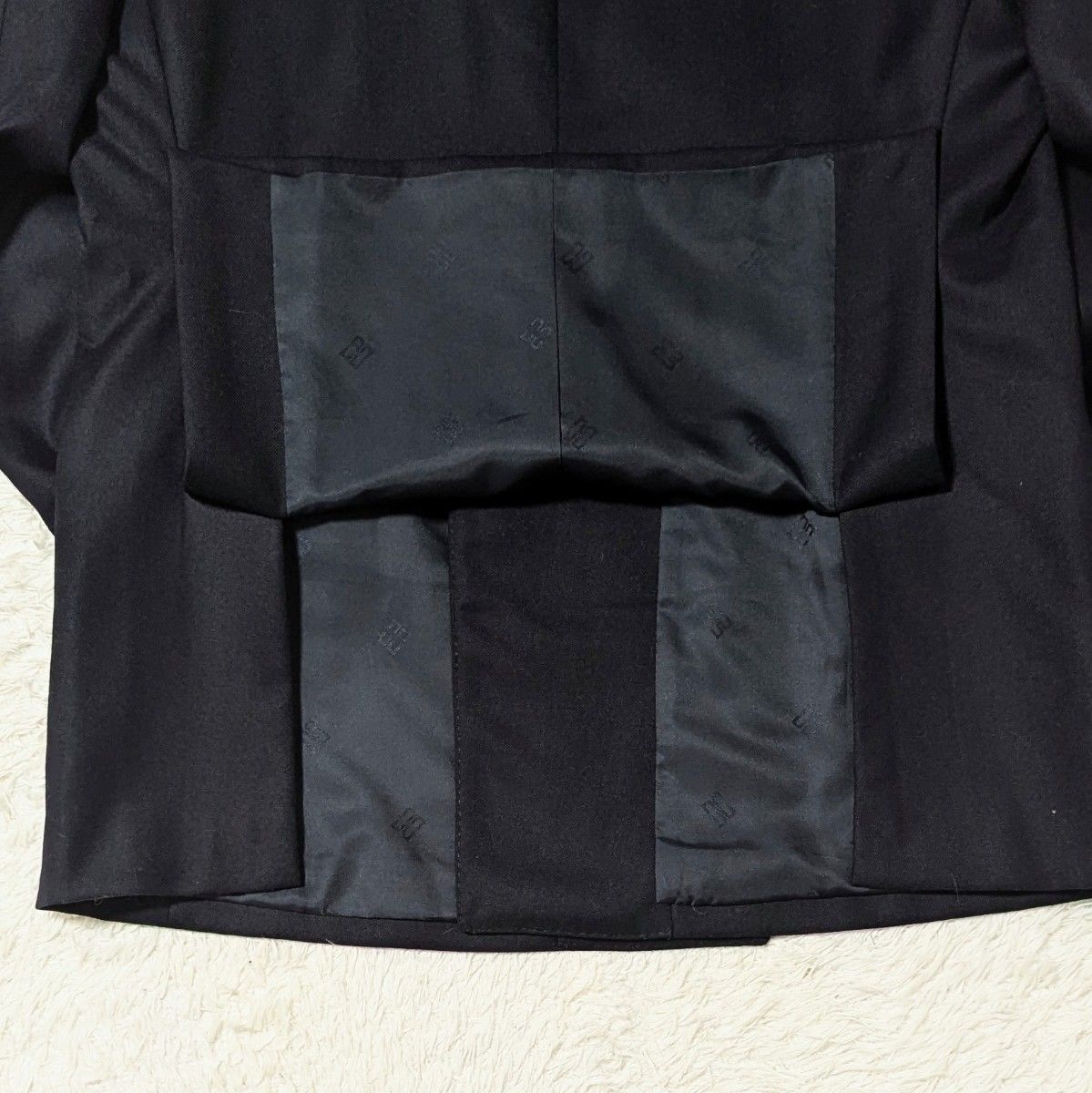 極美品 DAKS ダブル テーラードジャケット 紺ブレ 紺 ブレザー 極美品 DAKS ダブル テーラードジャケット 紺ブレ 紺 ブレザー