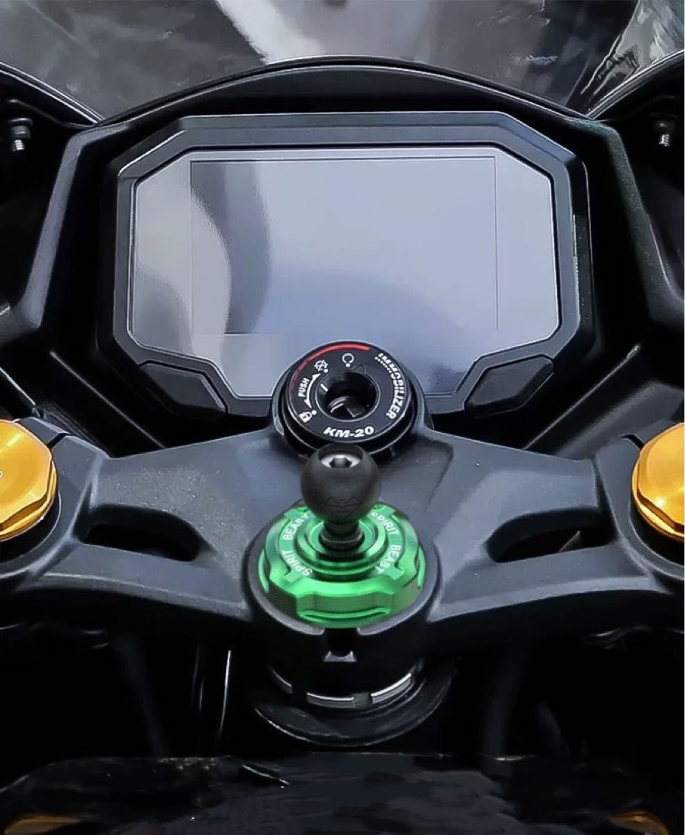 ZX-4R ZX-4RR ZX-25Rスマホホルダーマウント グリーン|Yahoo ZX-4R ZX-4RR ZX-25Rスマホホルダーマウント グリーン|Yahoo