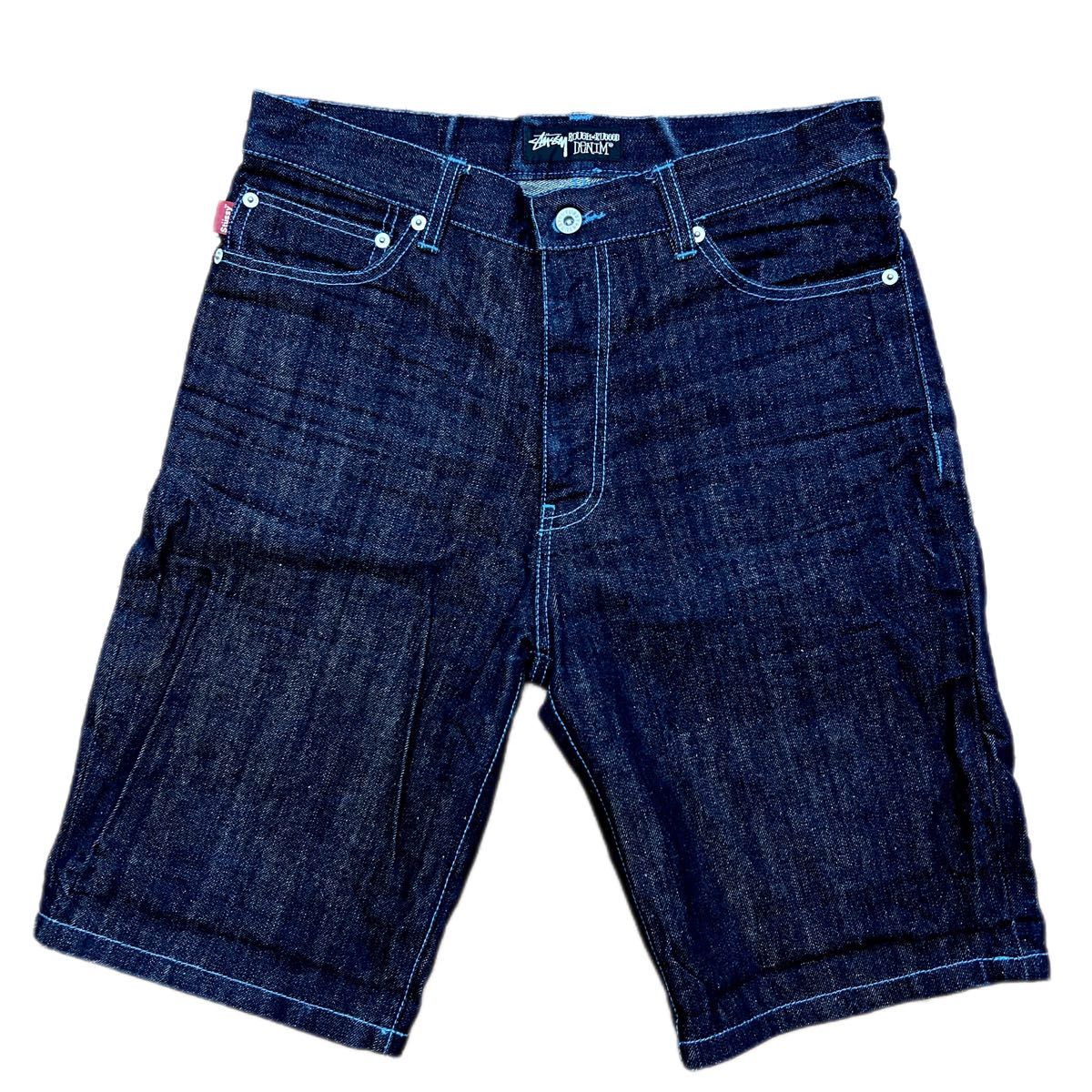 STUSSY ステューシー デニム ハーフ ショート パンツ 30|Yahoo STUSSY ステューシー デニム ハーフ ショート パンツ 30|Yahoo