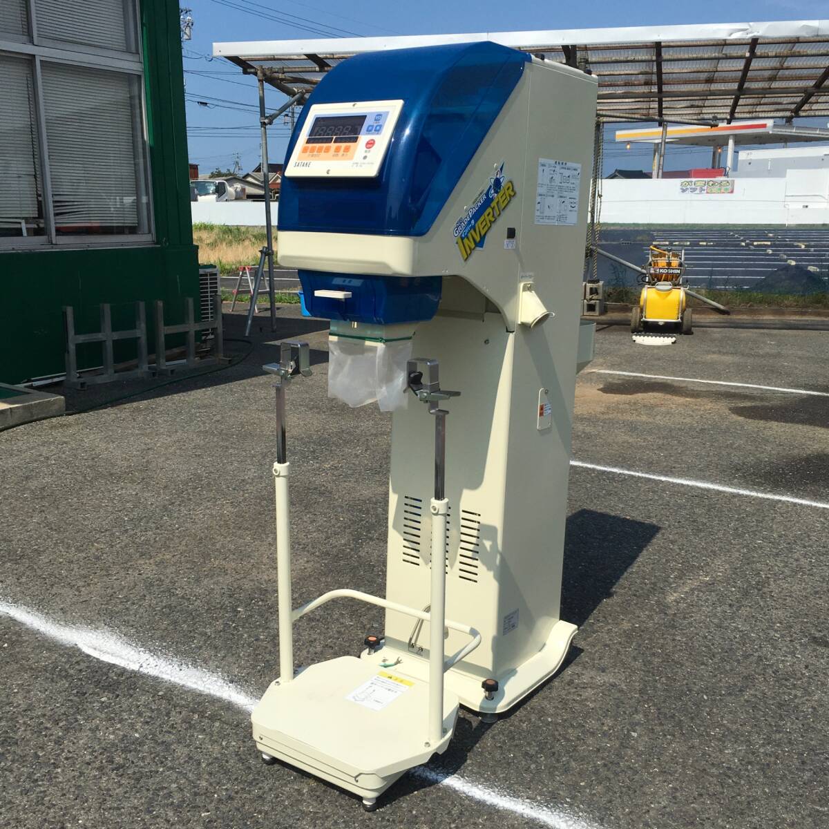 181 K 島根発 サタケ SATAKE 選別計量機 NPA32 区分BV ネオグレードパッカー 網目1.90(LL) 100V電源 080-424-450