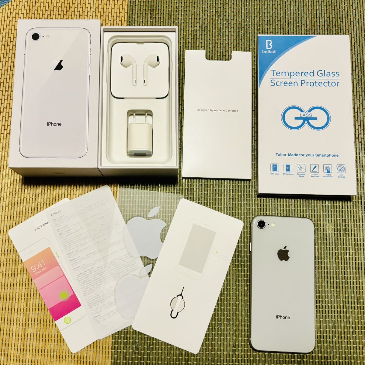 iPhone8 64G シルバー本体 専用箱 説明書あり - スマートフォン iPhone8 64G シルバー本体 専用箱 説明書あり - スマートフォン