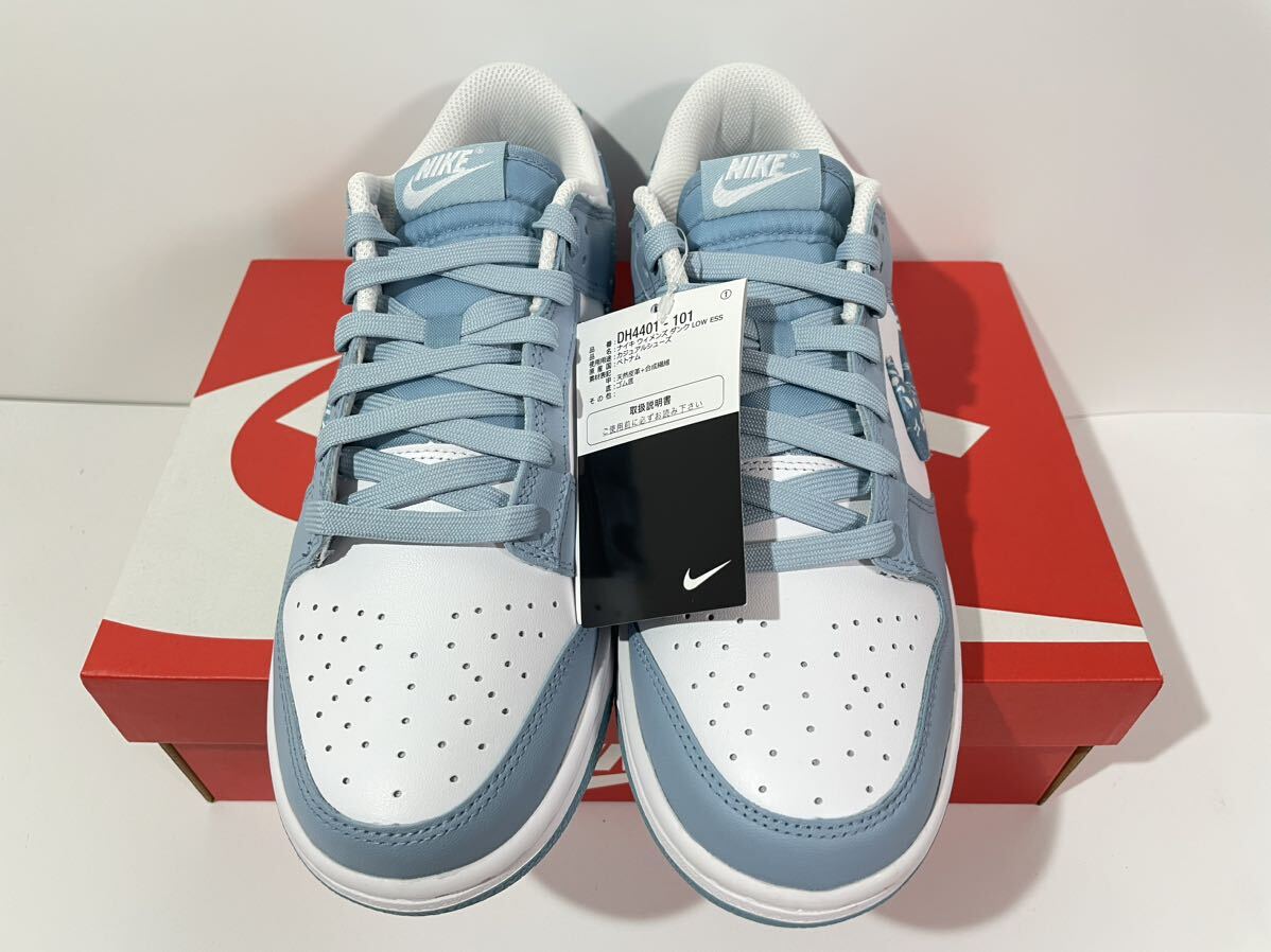 新品】W27㎝/M26 5㎝ Nike WMNS Dunk Low ESS Blue Paisley 新品】W27㎝/M26 5㎝ Nike WMNS Dunk Low ESS Blue Paisley