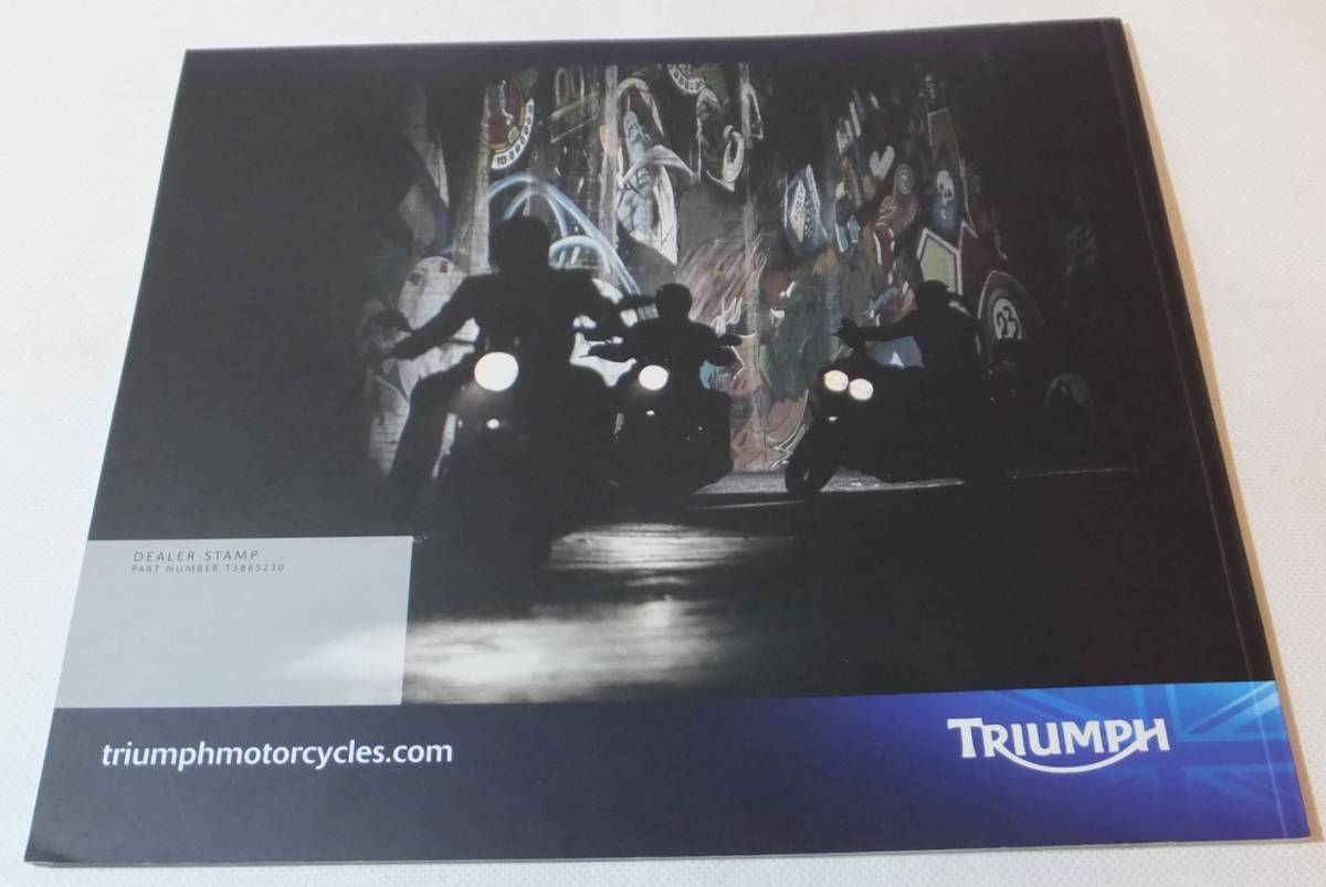 TRIUMPH 2012 CRUISERS　トライアンフ カタログ(1) ★Wm3079_画像2