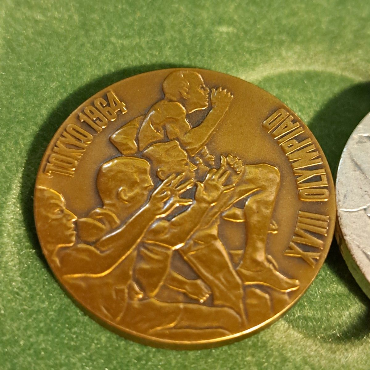 1964年東京オリンピック 銀メダル 銅メダル 品位SV925 丹銅 記念 1964年東京オリンピック 銀メダル 銅メダル 品位SV925 丹銅 記念