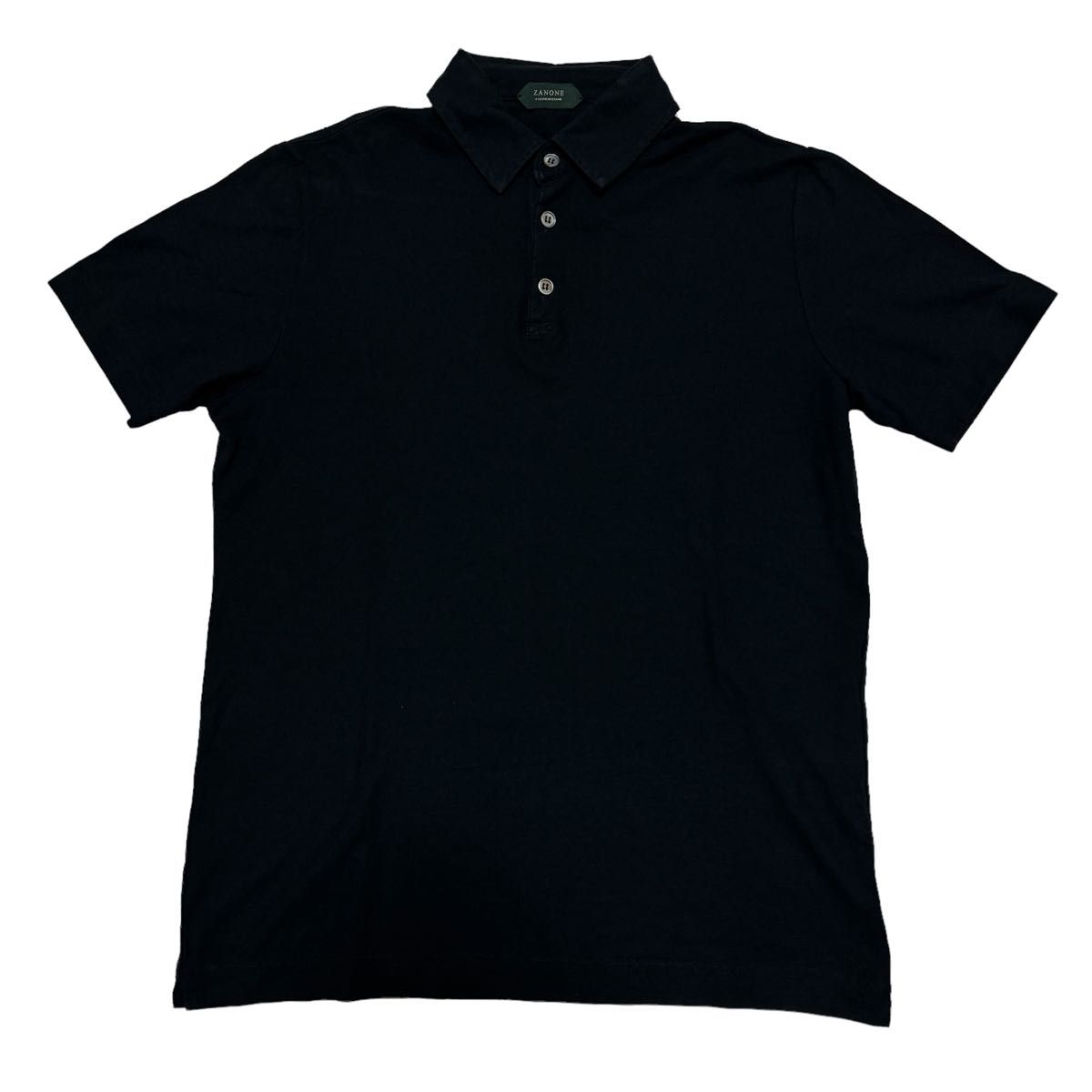 ザノーネ/ポロシャツ/アイスコットン/ネイビー/46 ZANONE ザノーネ ice cotton アイスコットン ポロシャツ