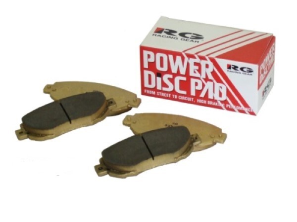 レーシングギア(RG) パワーブレーキパッド TYPE 80R 後押し スバル インプレッサ 391-80R