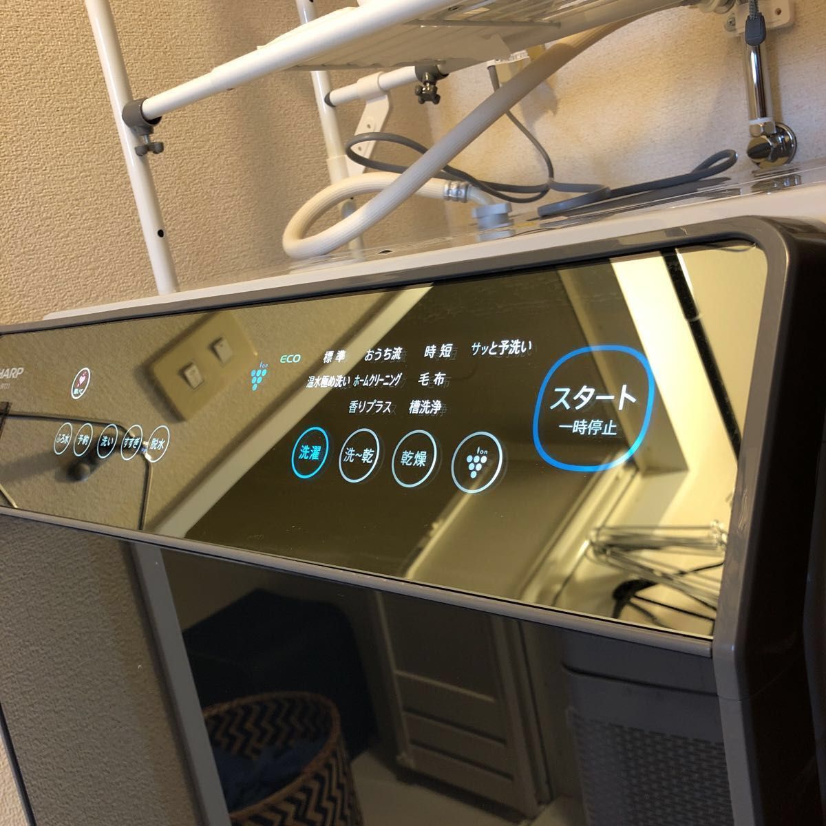 値下げ不可 SHARP ドラム式電気洗濯乾燥機 左開き ES-W111-SL 値下げ不可 SHARP ドラム式電気洗濯乾燥機 左開き ES-W111-SL