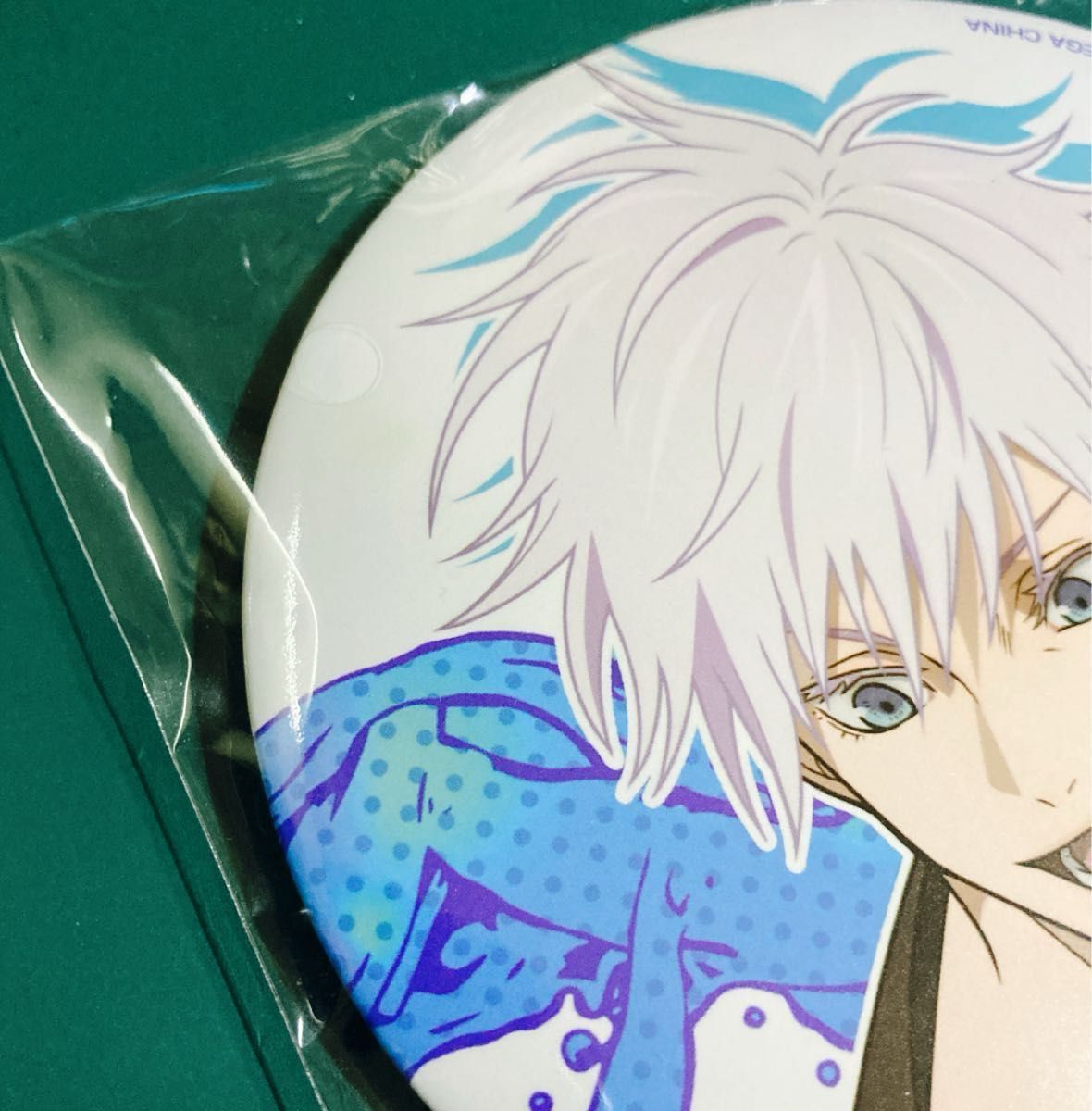 呪術廻戦 セガラッキーくじ SPLASH×BATTLE 五条悟 缶バッジ 箱 呪術廻戦 セガラッキーくじ SPLASH×BATTLE 五条悟 缶バッジ 箱