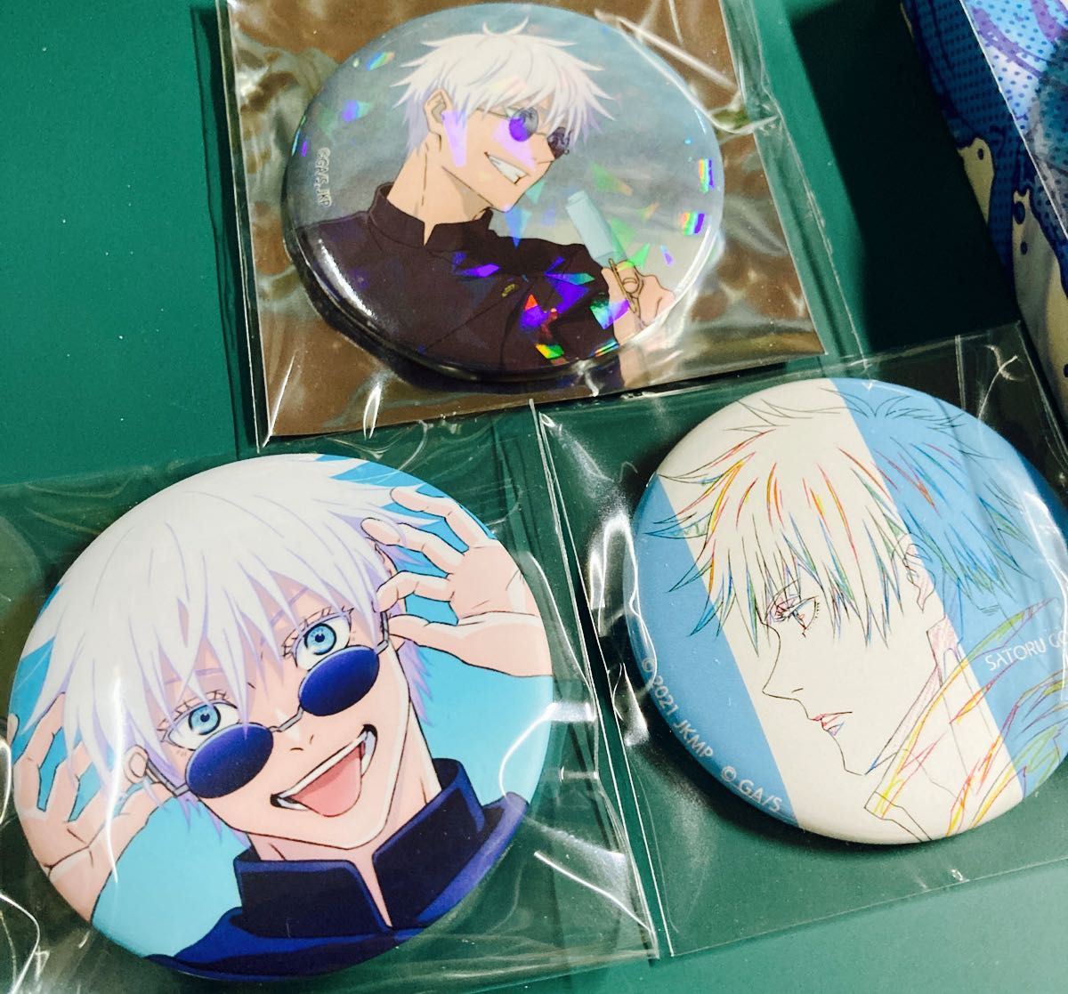 呪術廻戦 セガラッキーくじ SPLASH×BATTLE 五条悟 缶バッジ 箱 呪術廻戦 セガラッキーくじ SPLASH×BATTLE 五条悟 缶バッジ 箱