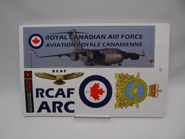 ★カナダ空軍　ROYAL CANADIAN AIR FORCE ステッカー_画像1