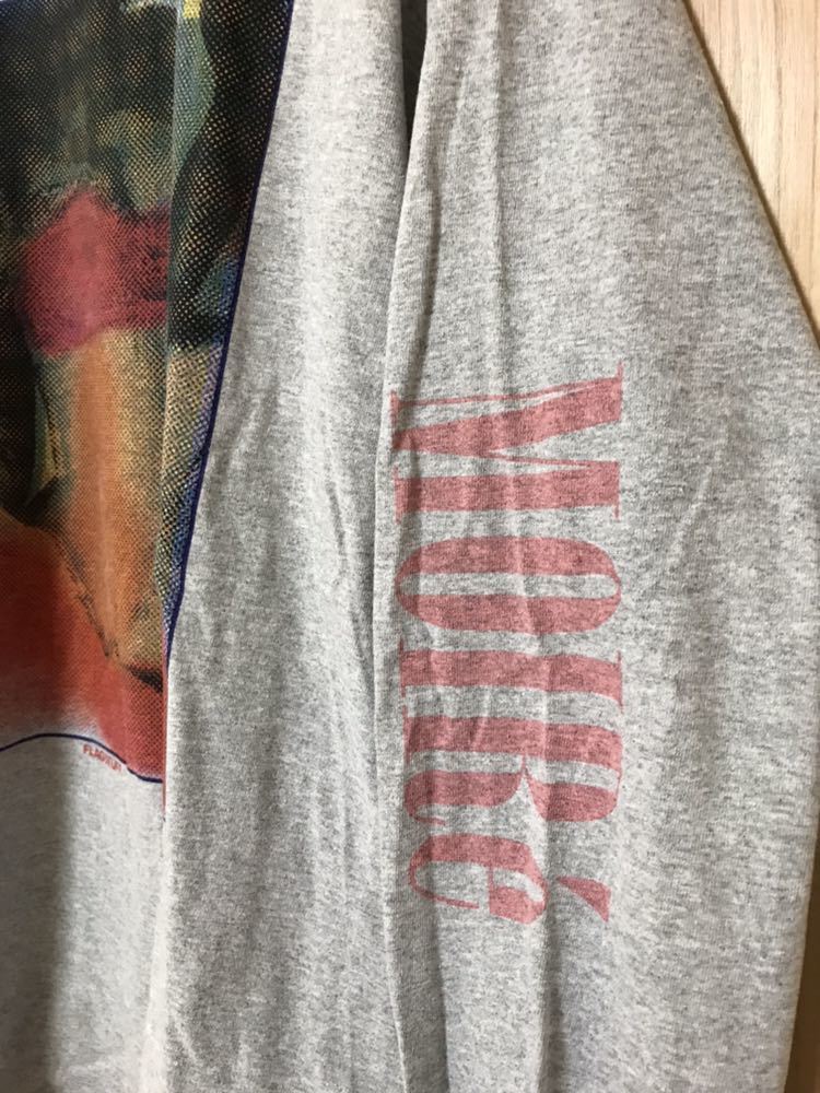 【美品】 FLAGSTUFF フラッグスタッフ / SIGMAR LS Tee / L グレー / ロンT ロングスリーブ 袖プリントMOIRE_画像5