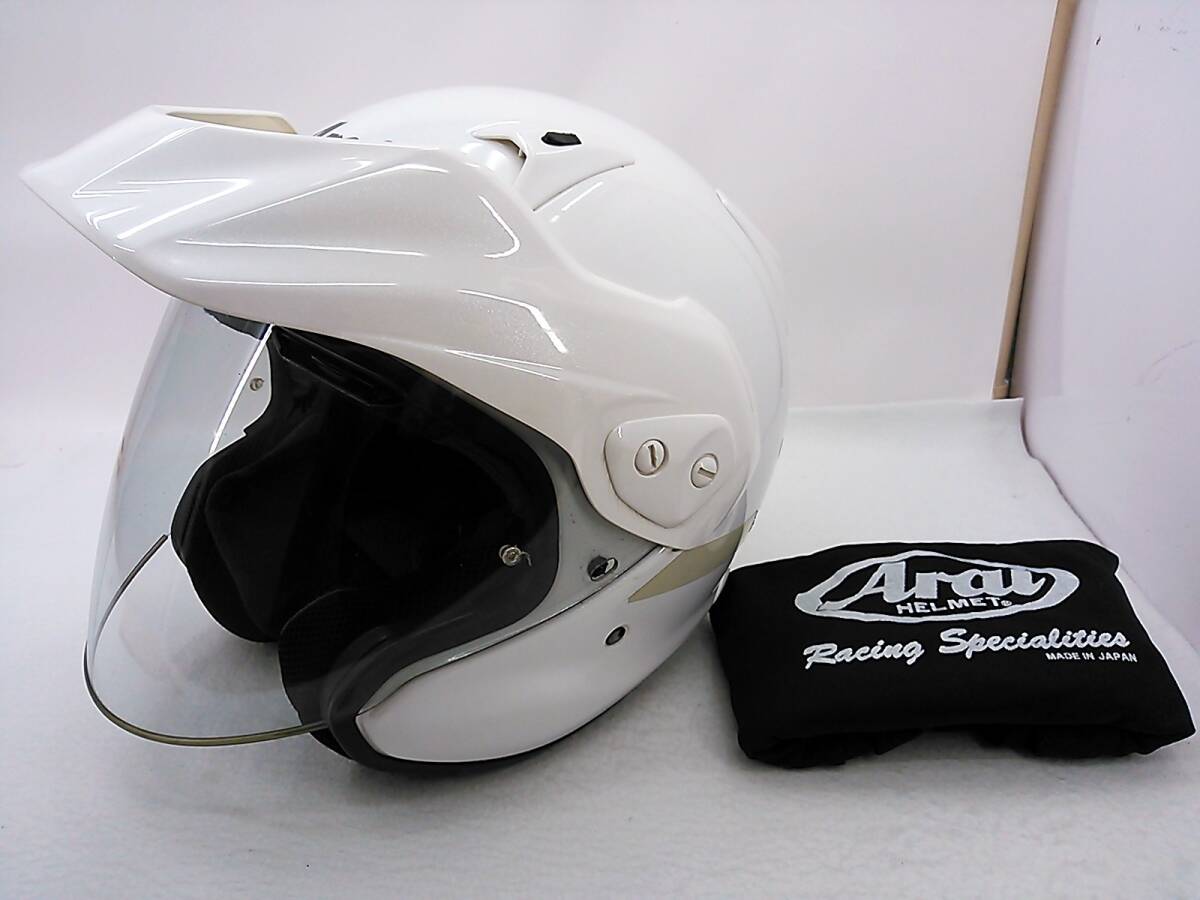 Arai アライ CTZ CT-Z GLASS WHITE グラスホワイト Mサイズ Arai アライ CTZ CT-Z GLASS WHITE グラスホワイト Mサイズ