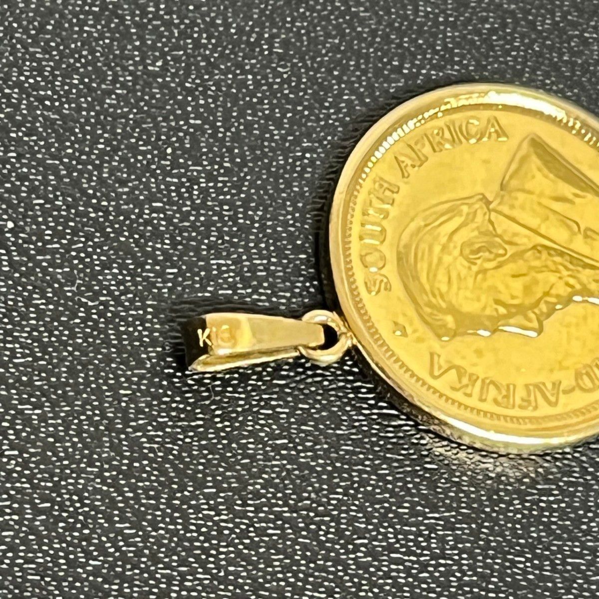 クルーガーランド金貨1/10oz(オンス) 枠あり ペンダントトップ クルーガーランド金貨1/10oz(オンス) 枠あり ペンダントトップ