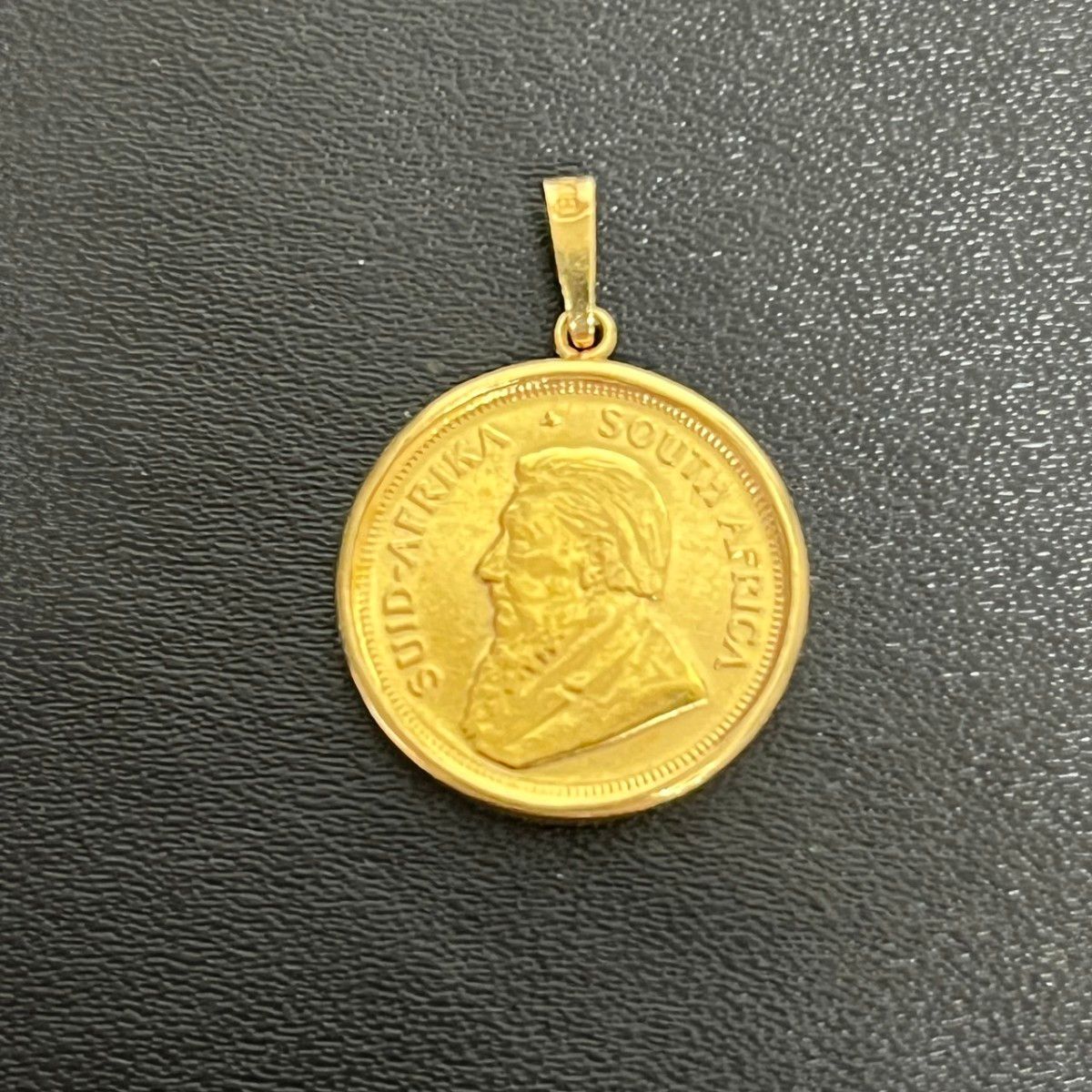 クルーガーランド金貨1/10oz(オンス) 枠あり ペンダントトップ クルーガーランド金貨1/10oz(オンス) 枠あり ペンダントトップ
