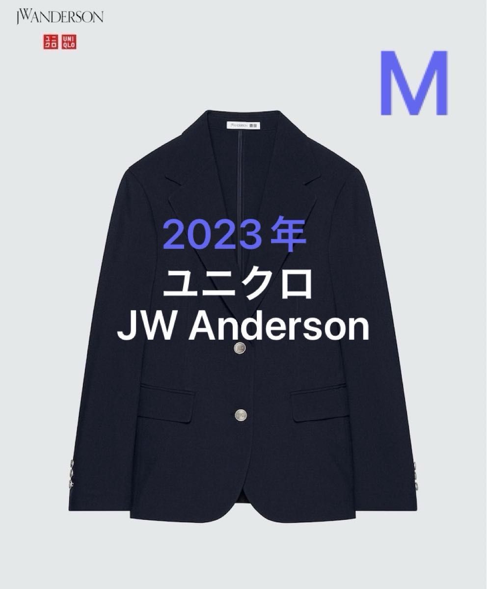 ユニクロ 感動ブレザー JW Anderson ネイビー テーラード ユニクロ 感動ブレザー JW Anderson ネイビー テーラード
