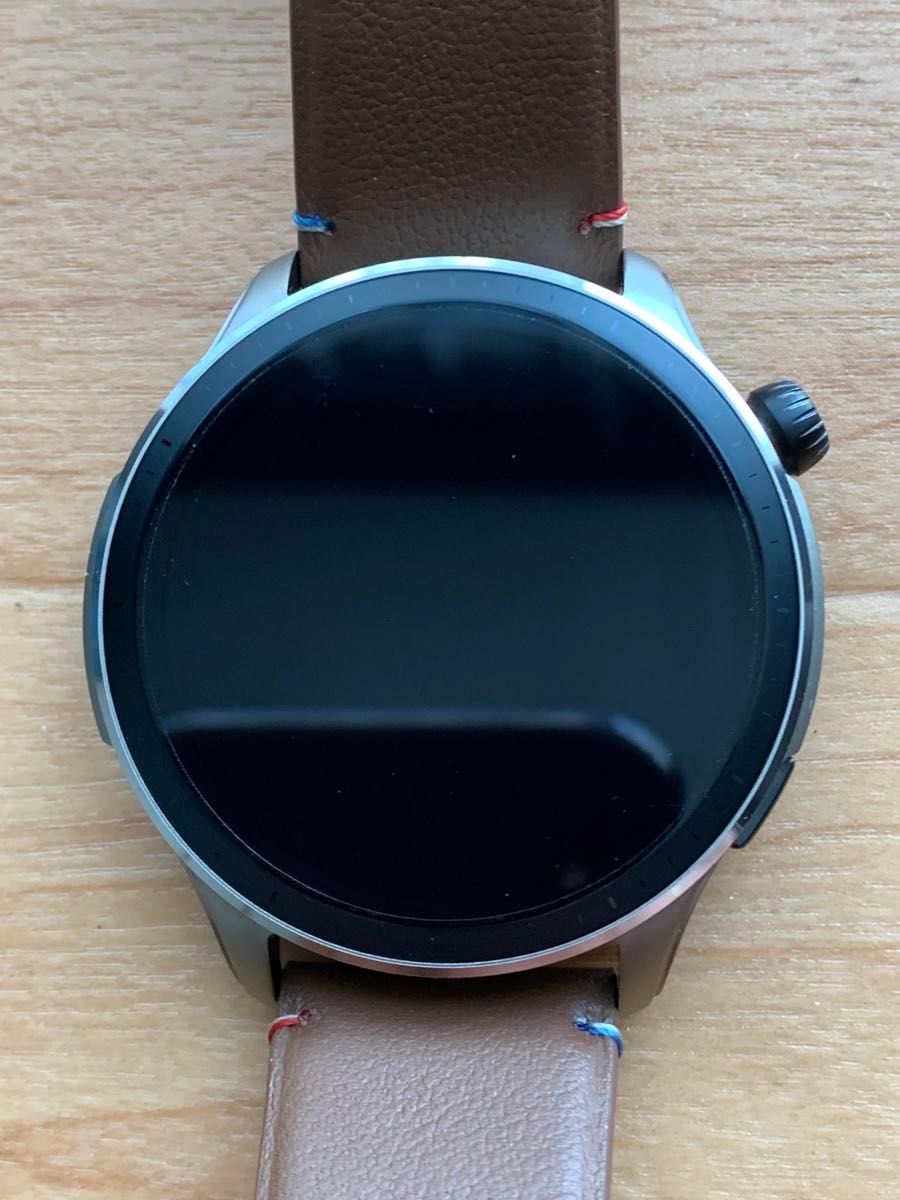 美品Amazfit GTR 4 ヴィンテージブラウンレザータイプ (メタル 美品Amazfit GTR 4 ヴィンテージブラウンレザータイプ (メタル
