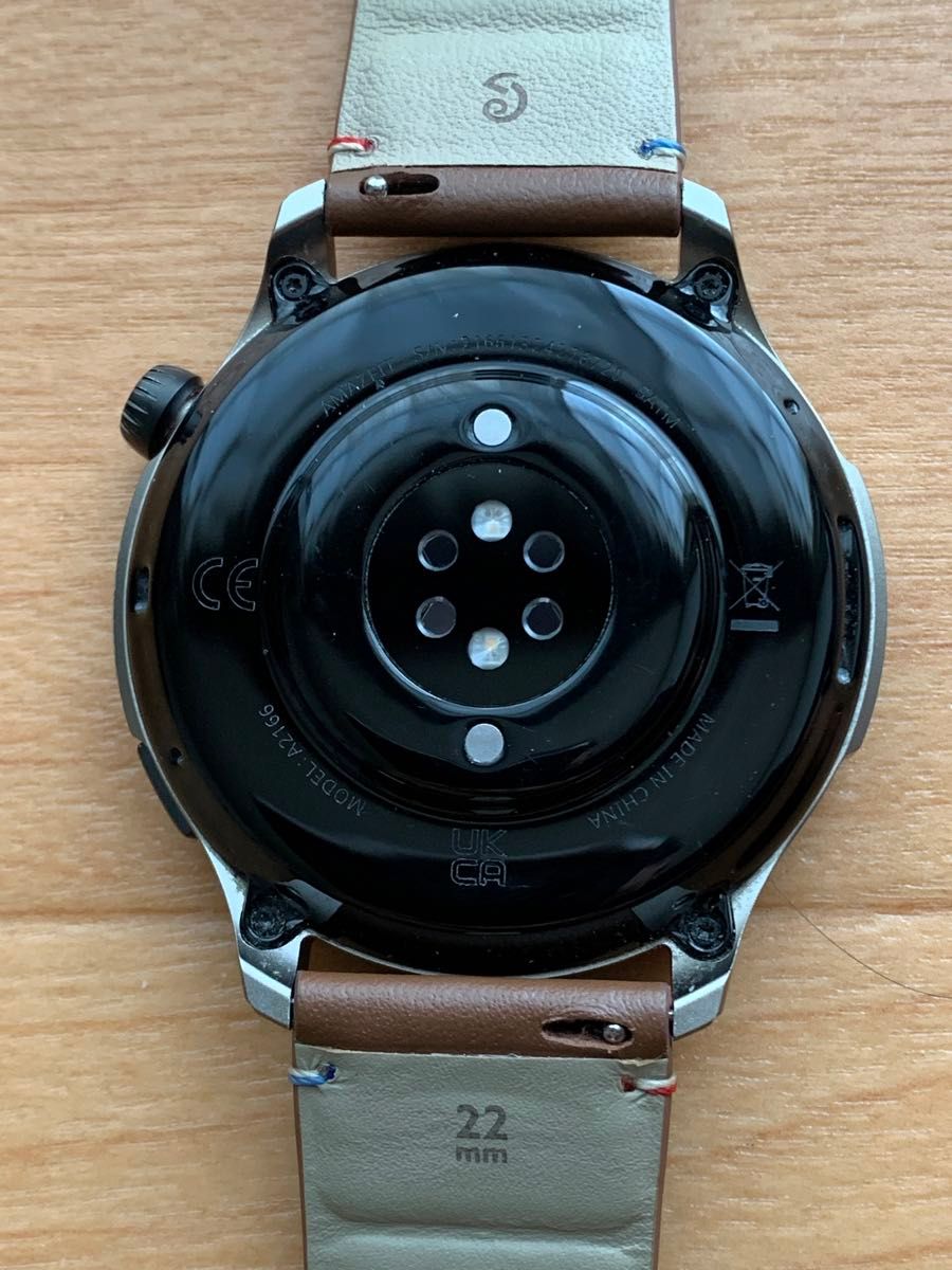 美品Amazfit GTR 4 ヴィンテージブラウンレザータイプ (メタル 美品Amazfit GTR 4 ヴィンテージブラウンレザータイプ (メタル