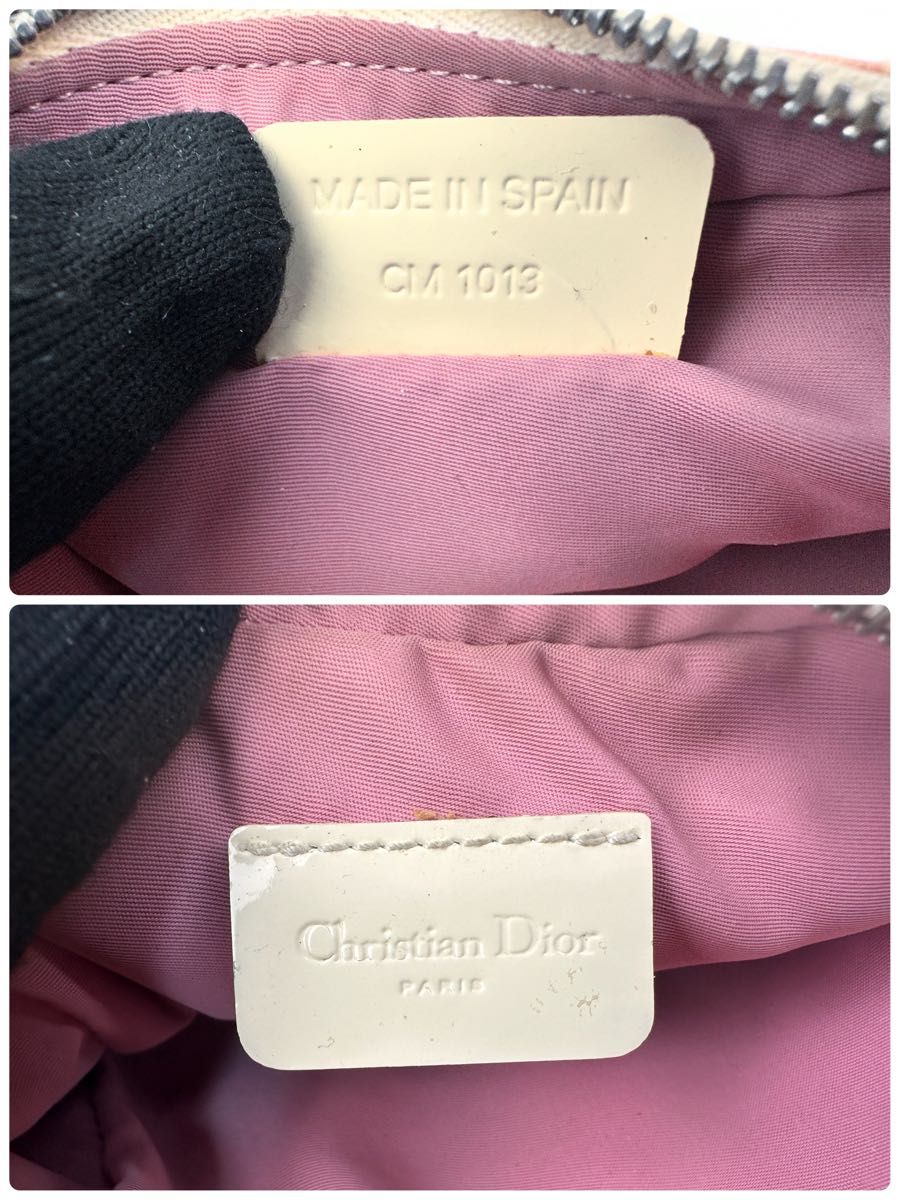 Christian Dior クリスチャン ディオール ポーチ トロッター PVC Christian Dior クリスチャン ディオール ポーチ トロッター PVC