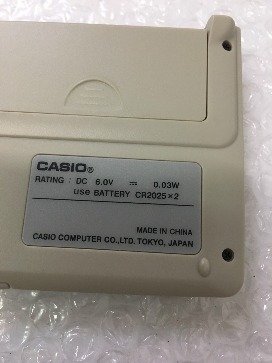 CASIO カシオ XD-J800 電子辞書 EX-word エクスワード ジャンク 電子辞書用　ソフトケース付き