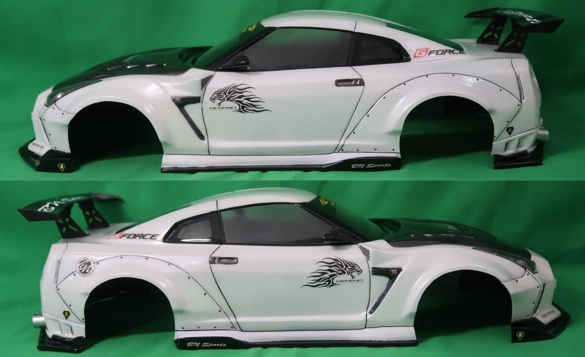 パンドラRC 1/10 NISSAN GT-R R35 BLS BN-Sports 完成ボディ 電 パンドラRC 1/10 NISSAN GT-R R35 BLS BN-Sports 完成ボディ 電