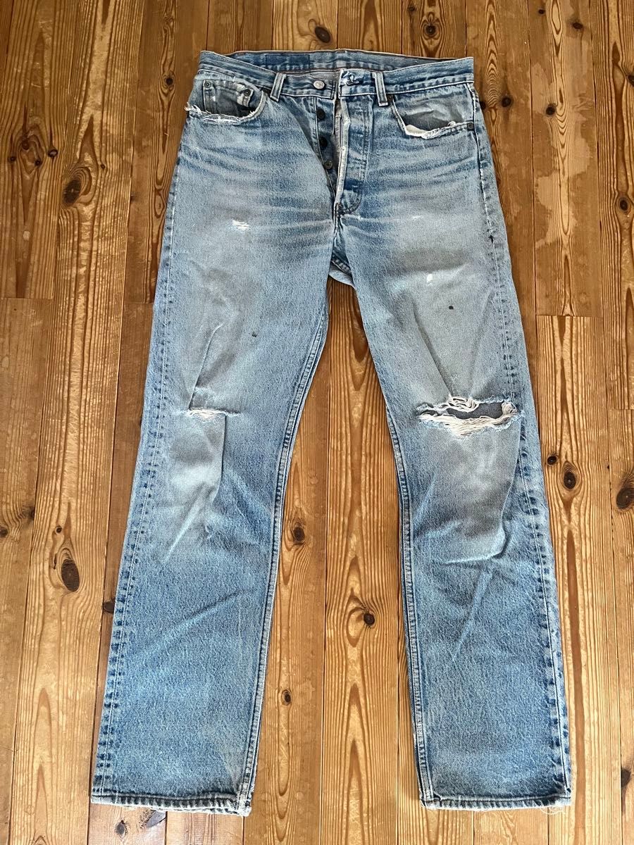 Levi’s 501xx 90sの復刻モデル ボタン裏501