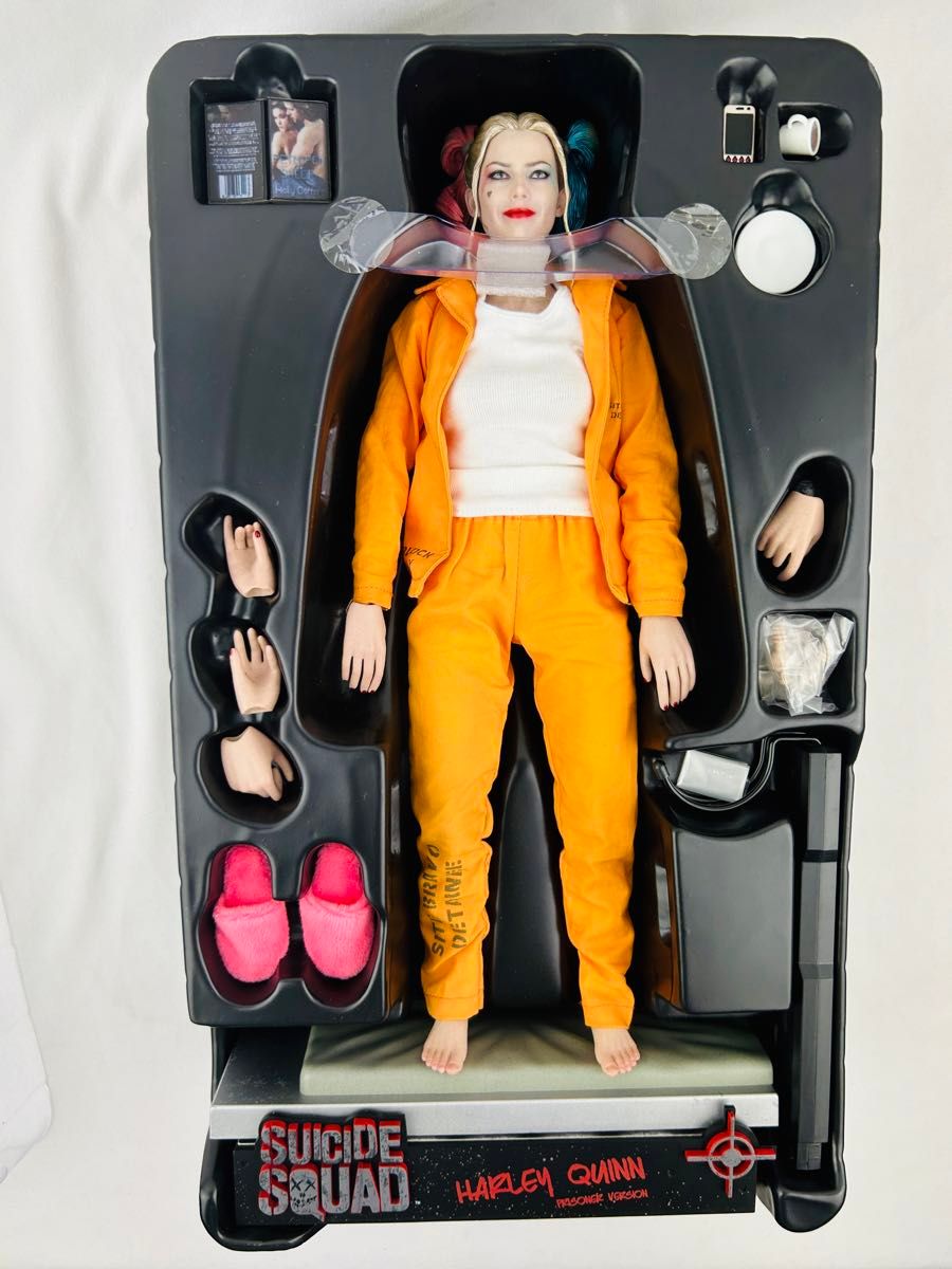 ホットトイズ 1/6 フィギュア ハーレイ・クイン 囚人服|Yahoo ホットトイズ 1/6 フィギュア ハーレイ・クイン 囚人服|Yahoo