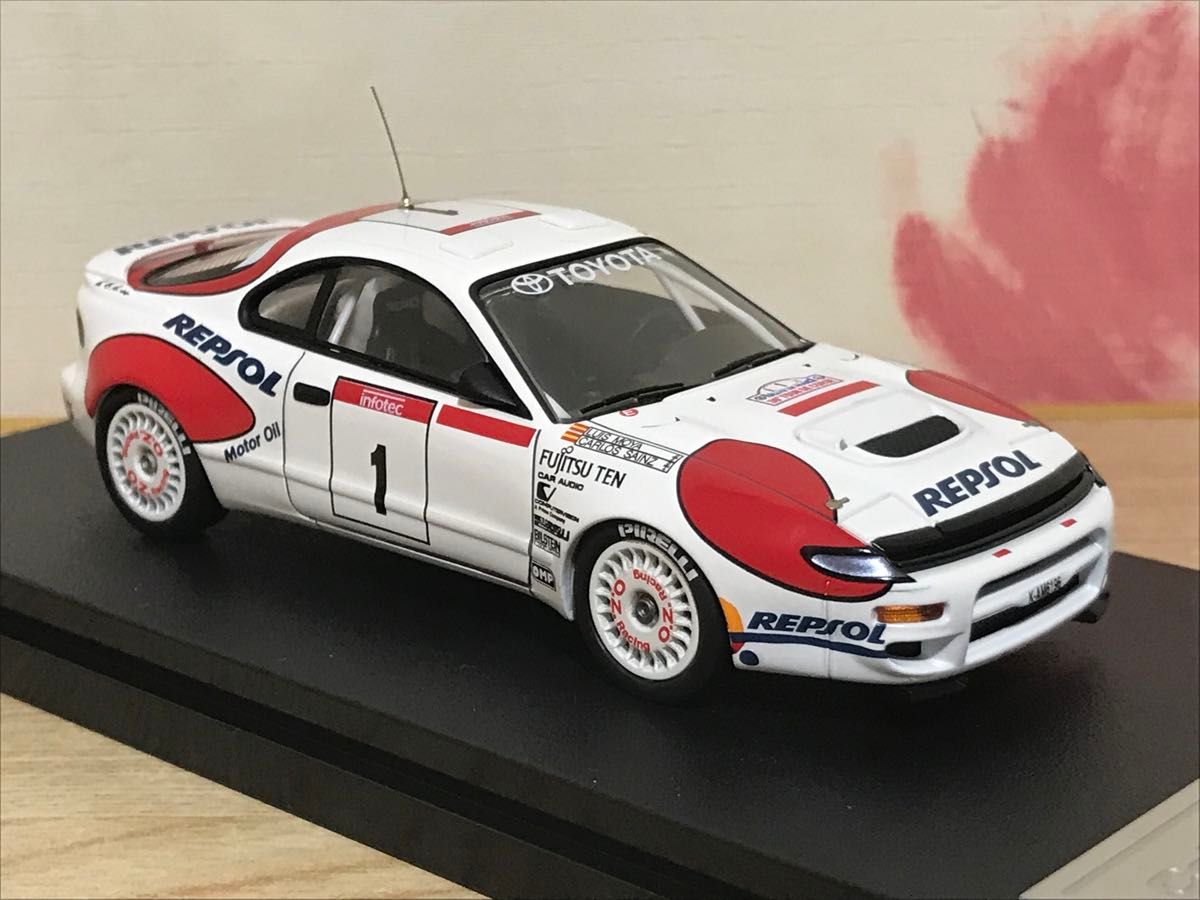 1/43 hpi racing トヨタ セリカ ターボ レプソル ラリーカー 1/43 hpi racing トヨタ セリカ ターボ レプソル ラリーカー