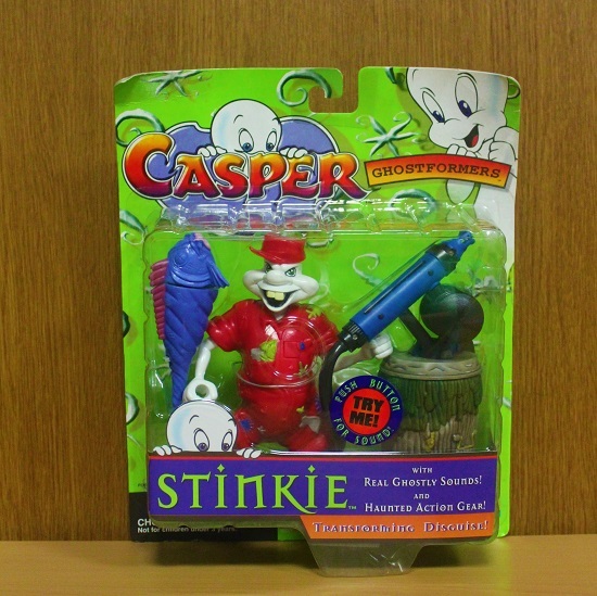 キャスパー 　フィギュア　アクション　CASPER　STINKIE　1997年　未開封　おばけのキャスパー　アメトイ アメリカ　キャラクター　_画像1